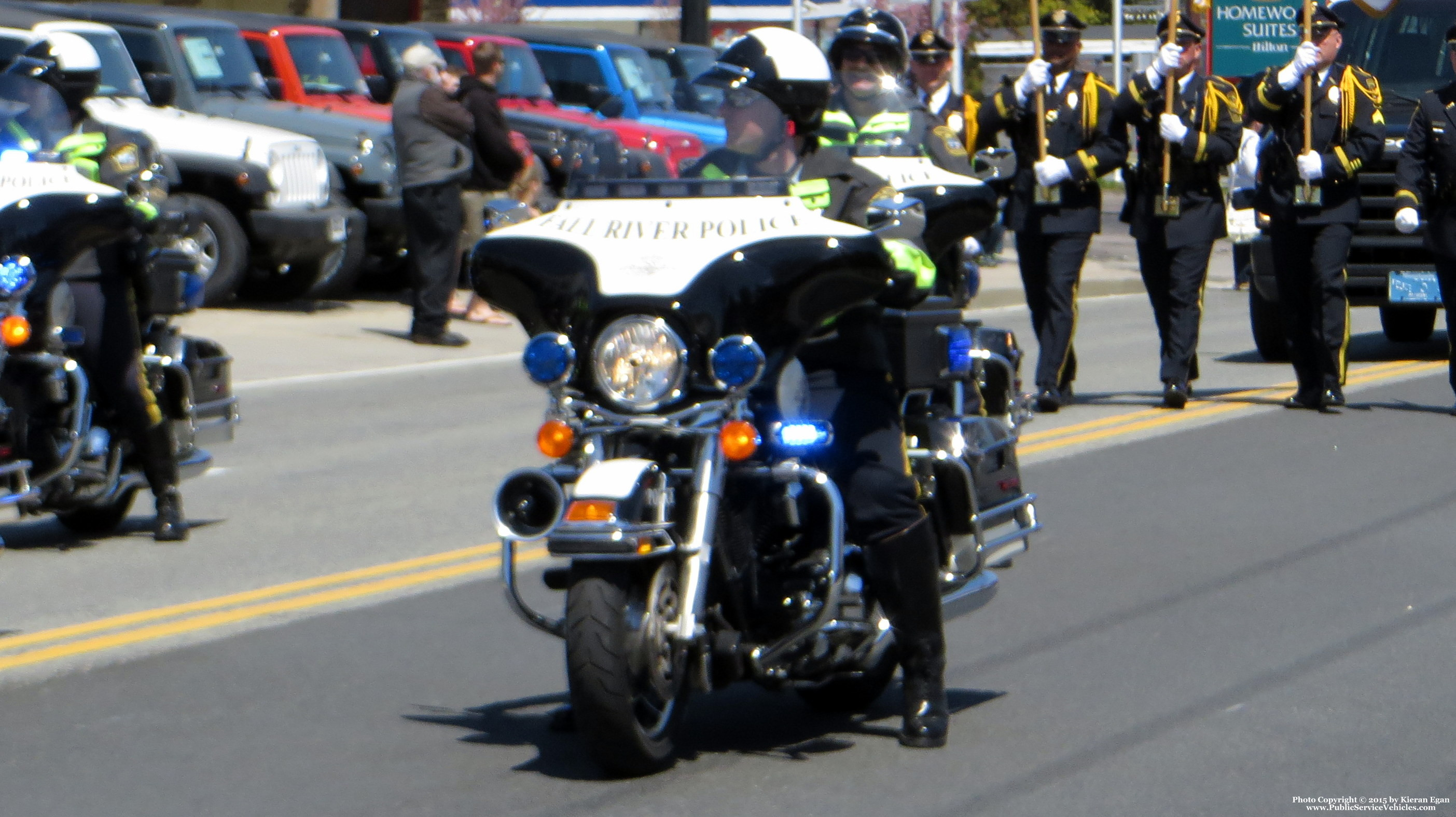 A photo  of Fall River Police
            Motorcycle 2, a 2011 Harley Davidson Electra Glide             taken by Kieran Egan