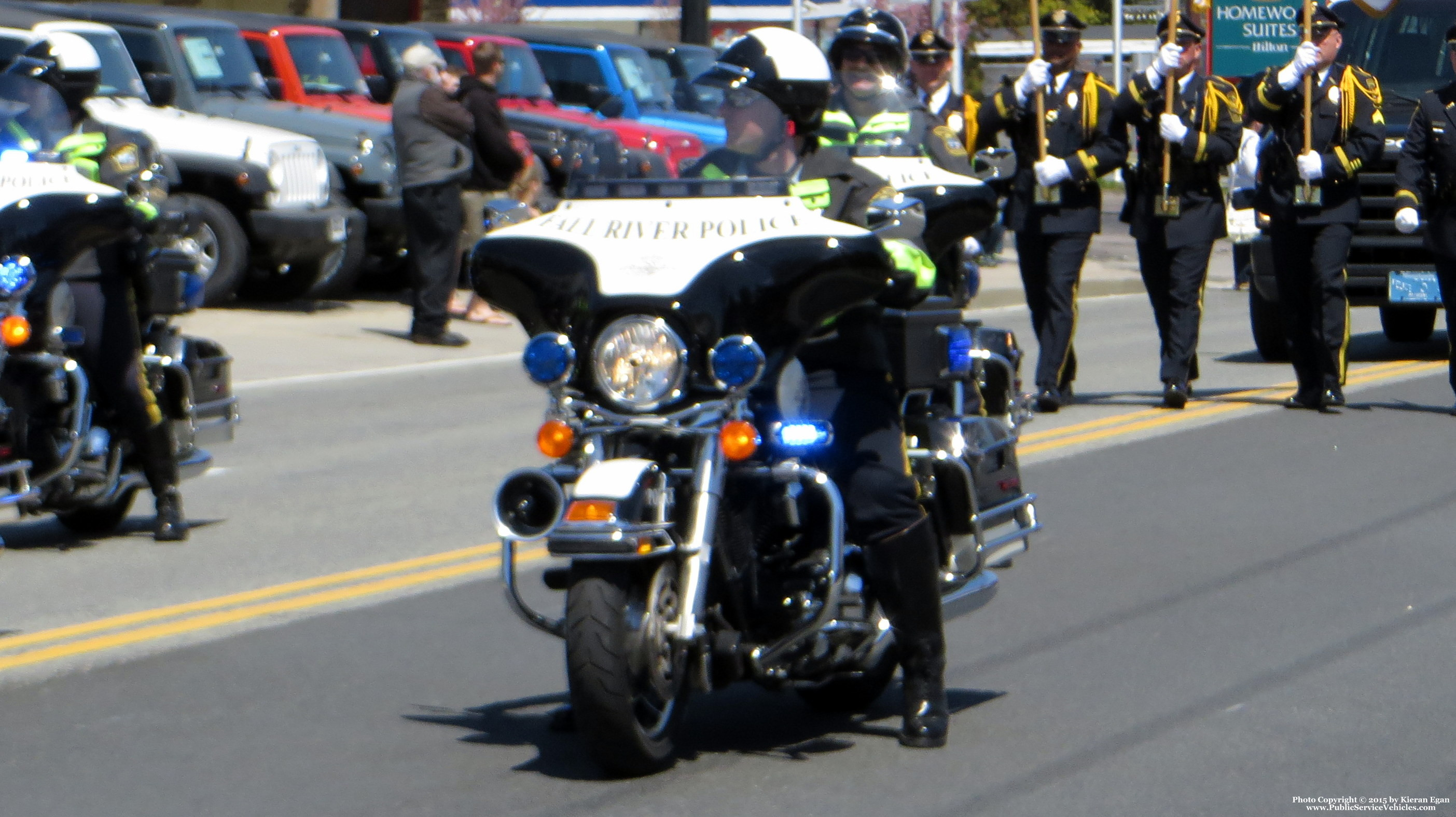 A photo  of Fall River Police
            Motorcycle 2, a 2011 Harley-Davidson Electra Glide             taken by Kieran Egan