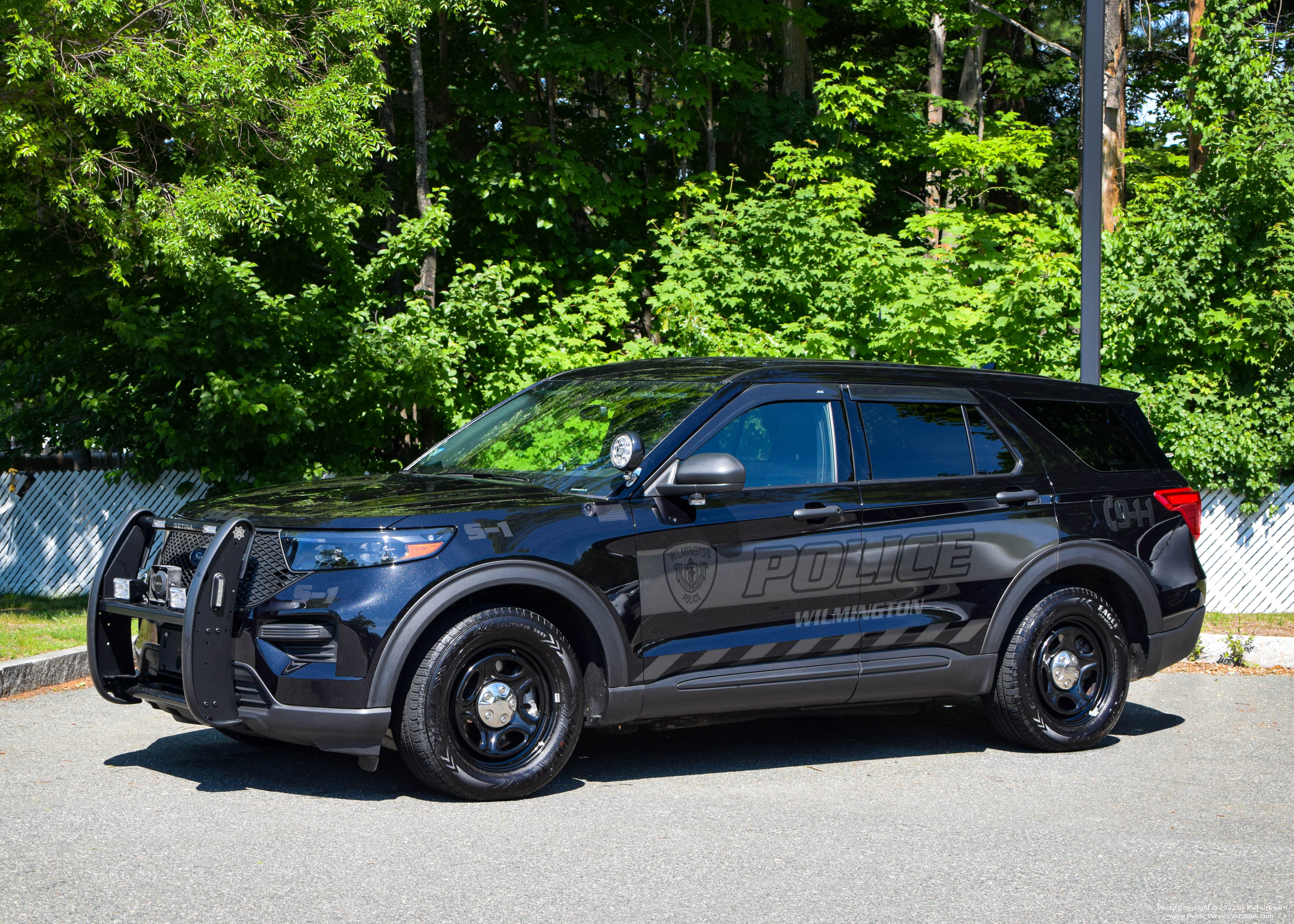 A photo  of Wilmington Police
            Cruiser S-1, a 2020 Ford Police Interceptor Utility             taken by Kieran Egan