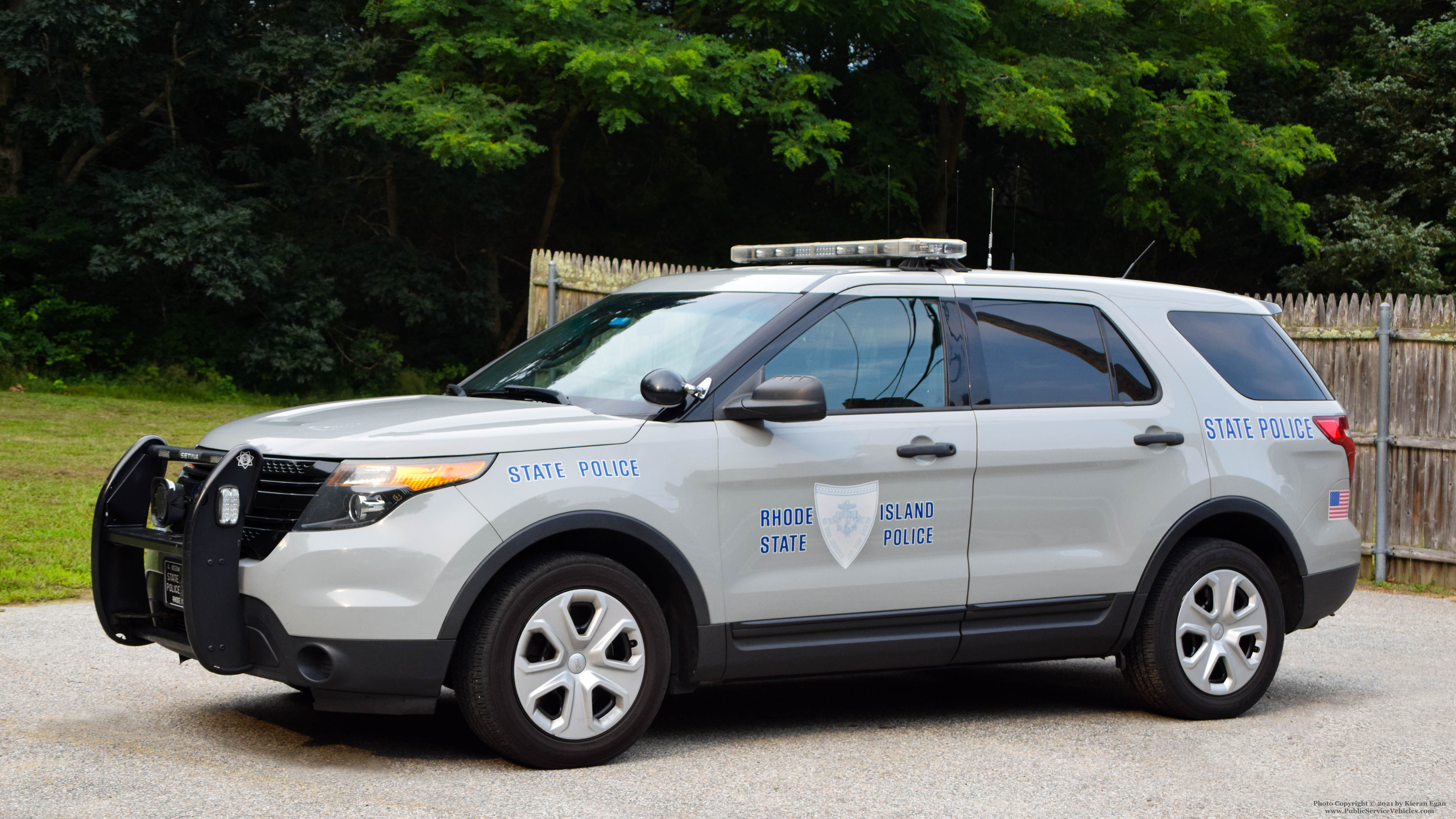 A photo  of Rhode Island State Police
            Cruiser 194, a 2013-2015 Ford Police Interceptor Utility             taken by Kieran Egan