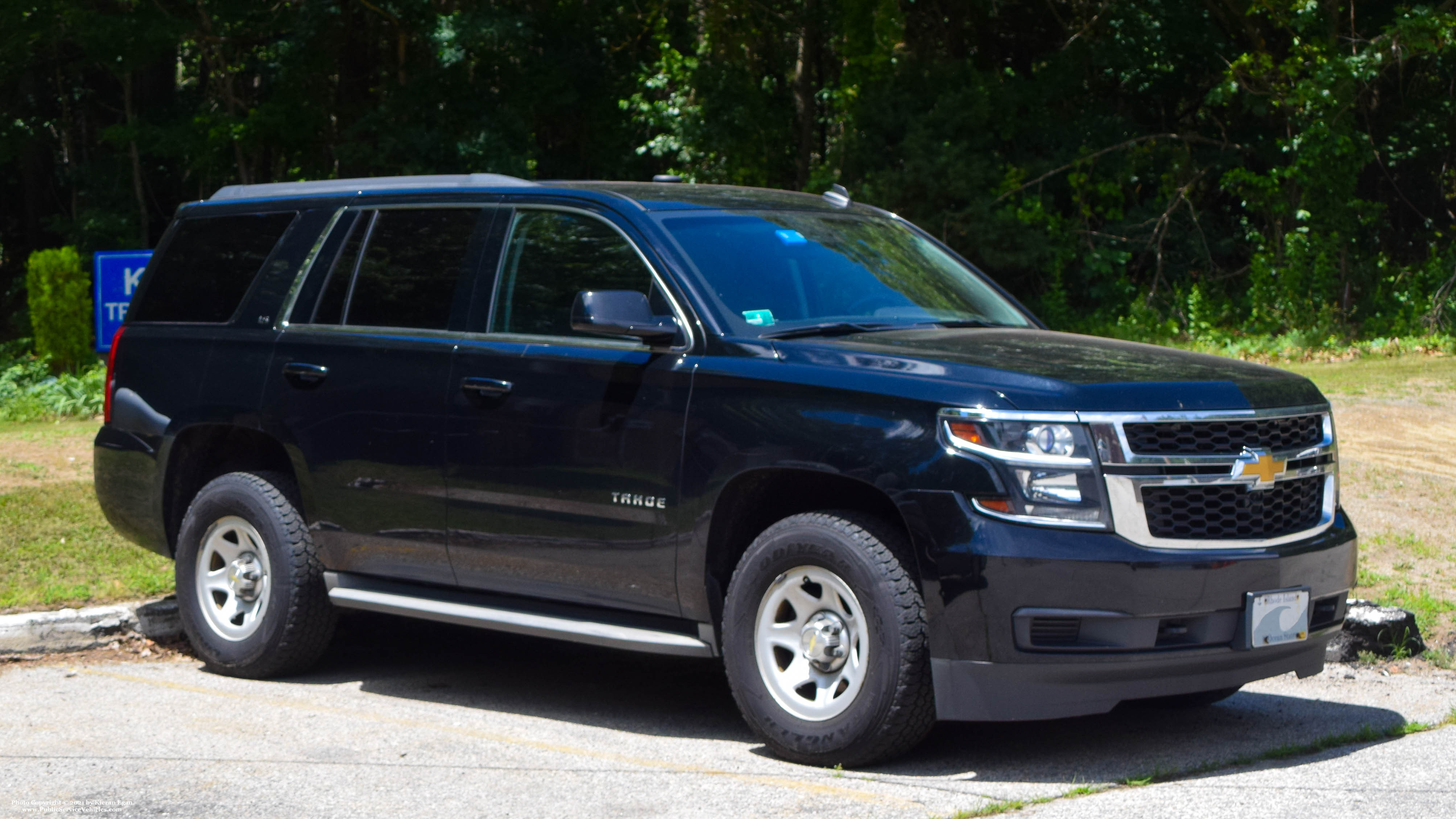 A photo  of Rhode Island State Police
            Cruiser 147, a 2015 Chevrolet Tahoe             taken by Kieran Egan