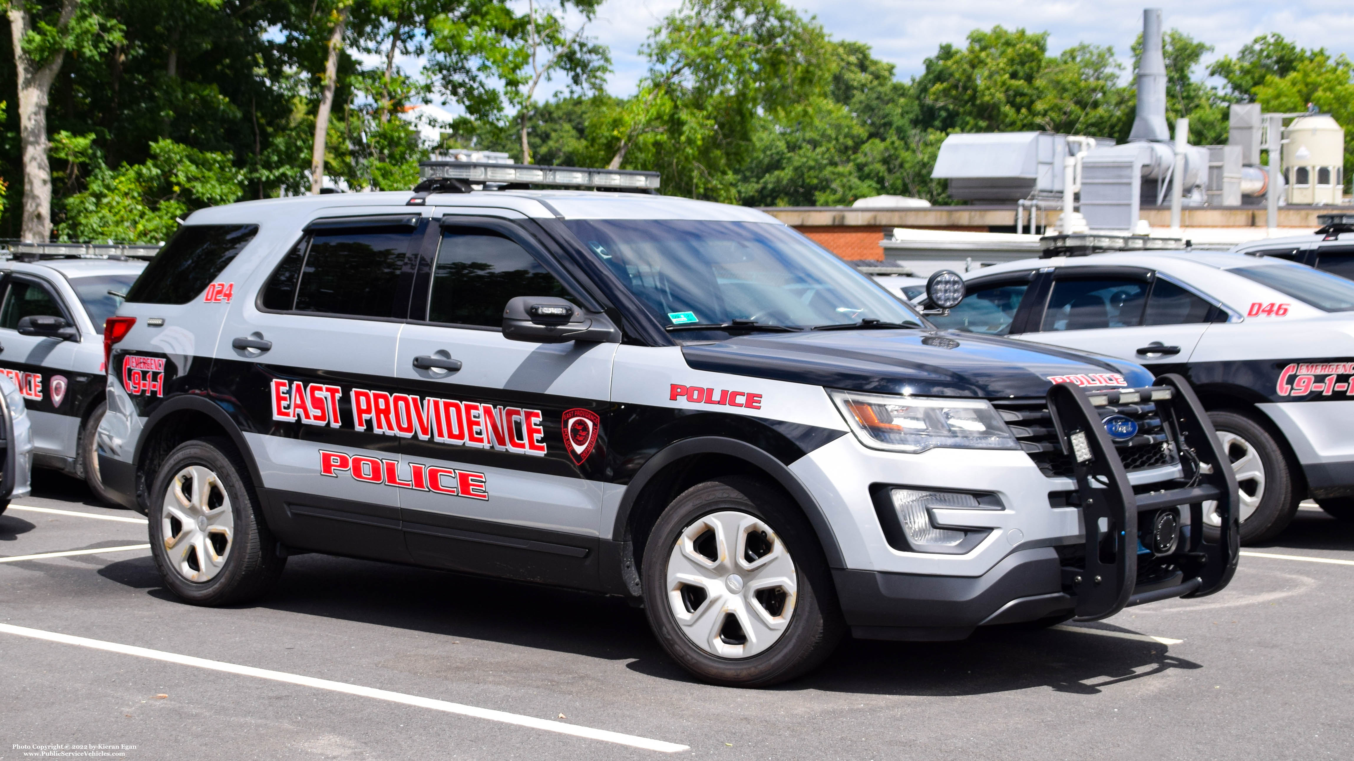 A photo  of East Providence Police
            Car 24, a 2017 Ford Police Interceptor Utility             taken by Kieran Egan