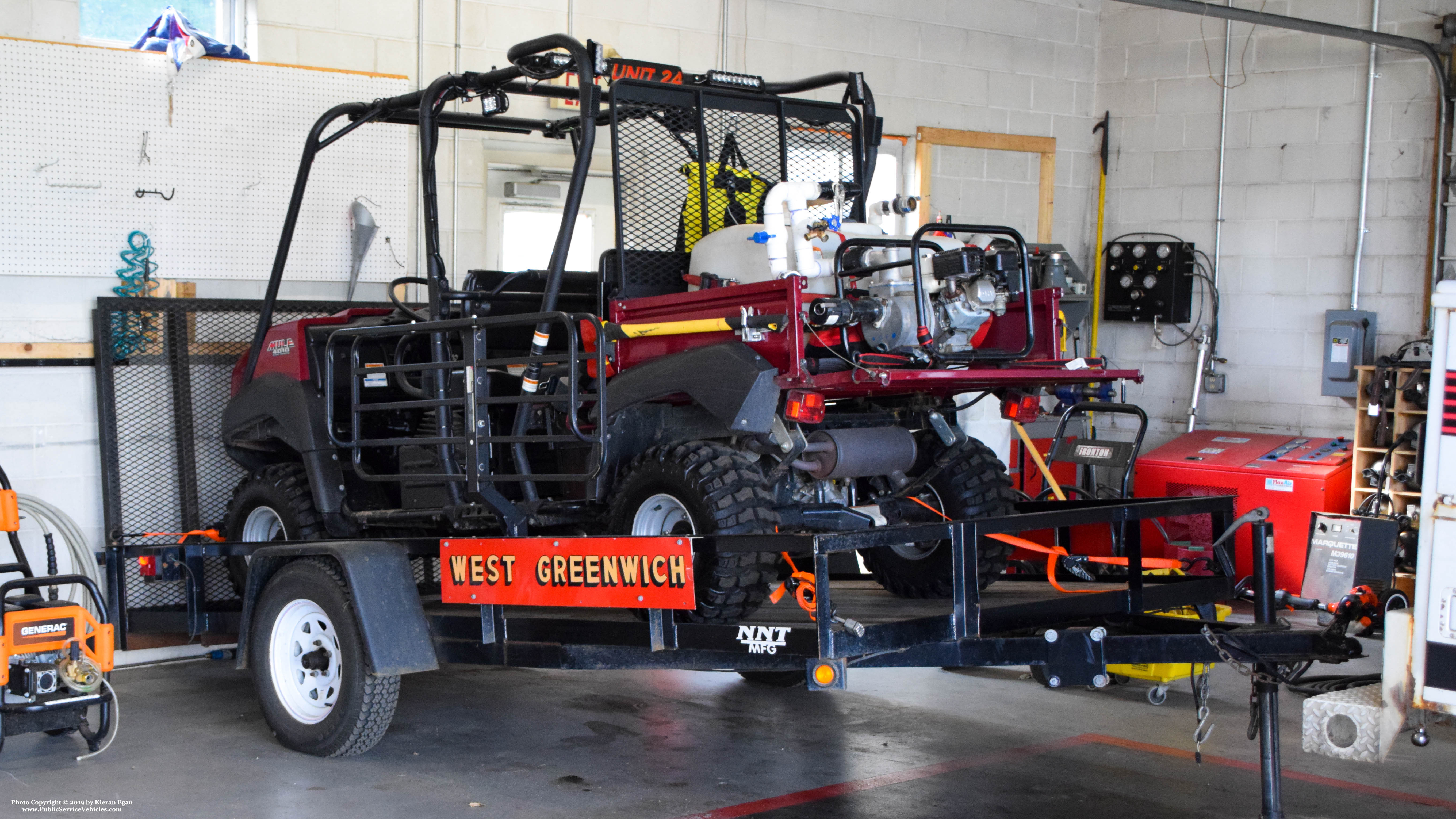 A photo  of West Greenwich Volunteer Fire District
            UTV Trailer, a 2013 NNT MFG Trailer             taken by Kieran Egan