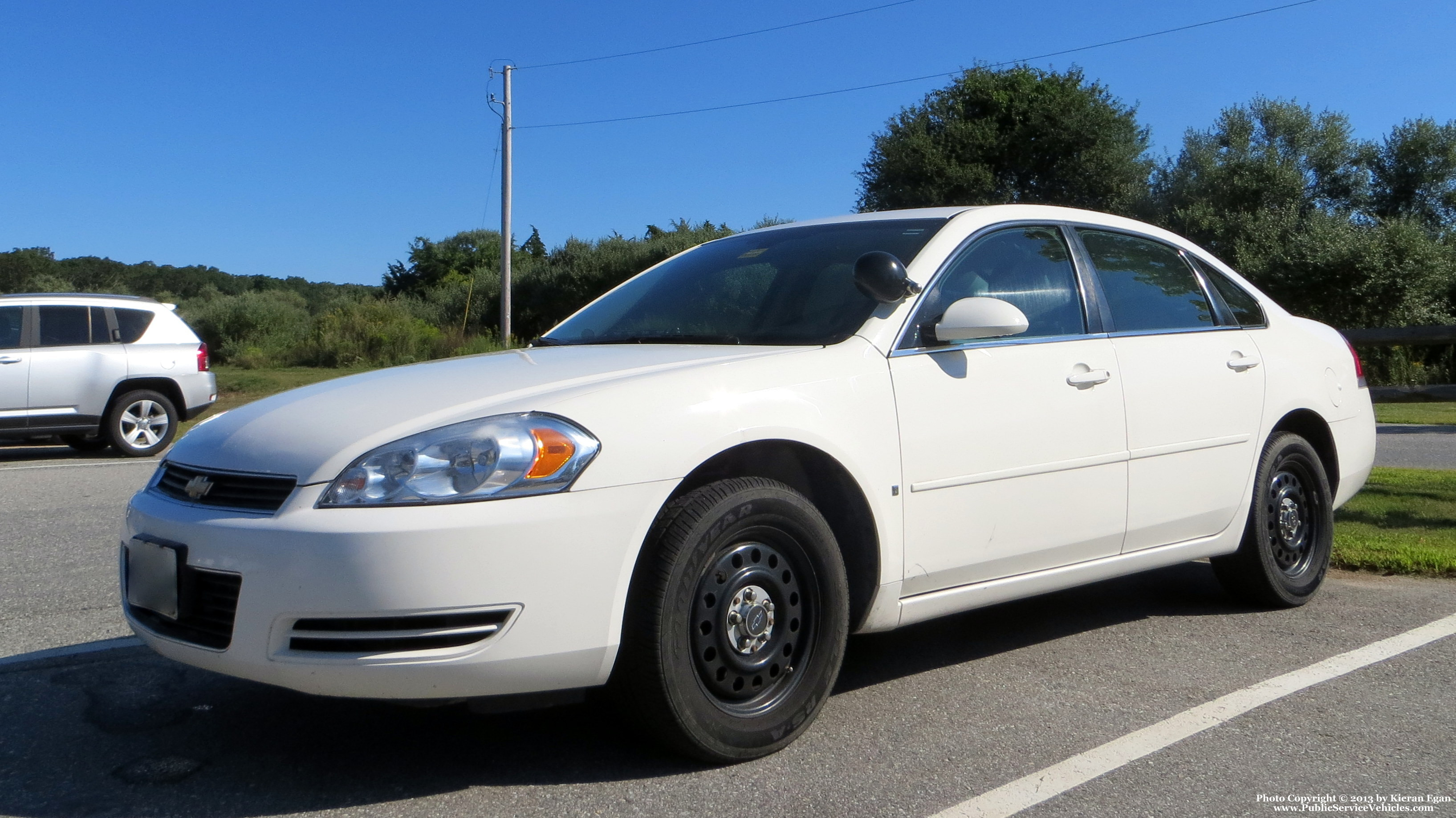 A photo  of Charlestown Police
            Administration Vehicle, a 2006-2016 Chevrolet Impala             taken by Kieran Egan