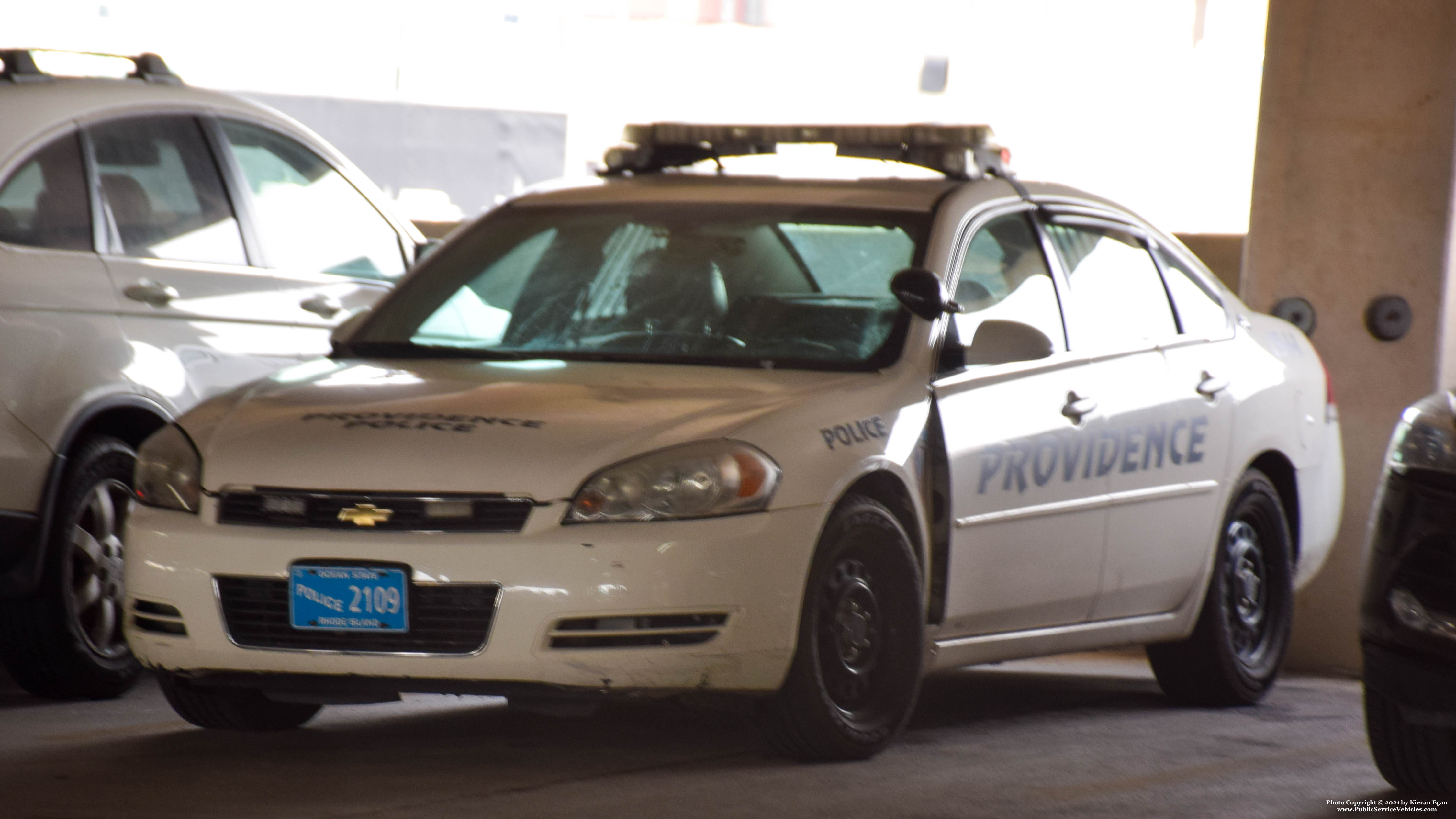A photo  of Providence Police
            Cruiser 2109, a 2006-2013 Chevrolet Impala             taken by Kieran Egan