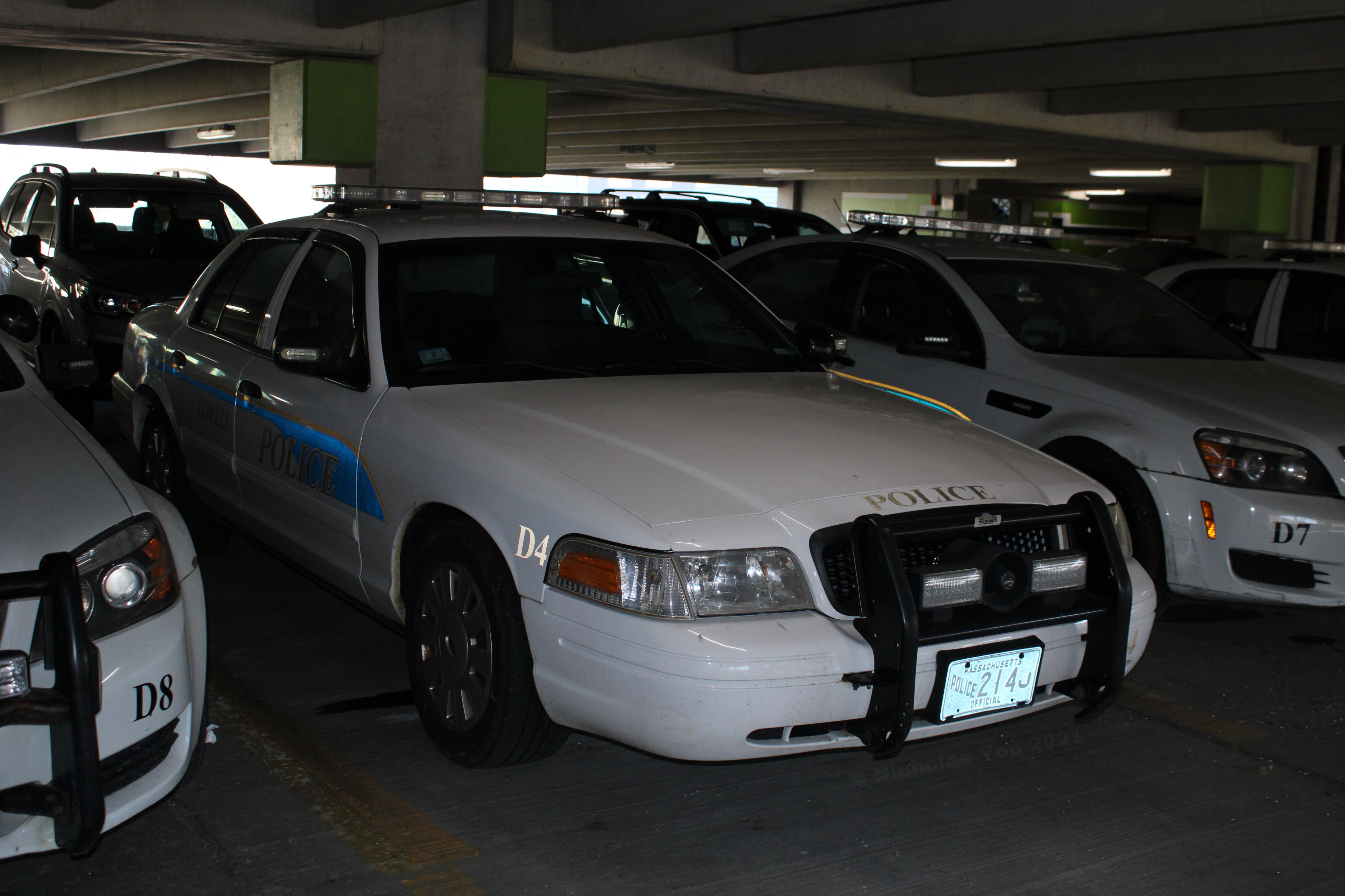 A photo  of Lowell Police
            Detail 4, a 2011 Ford Crown Victoria Police Interceptor             taken by Nicholas You