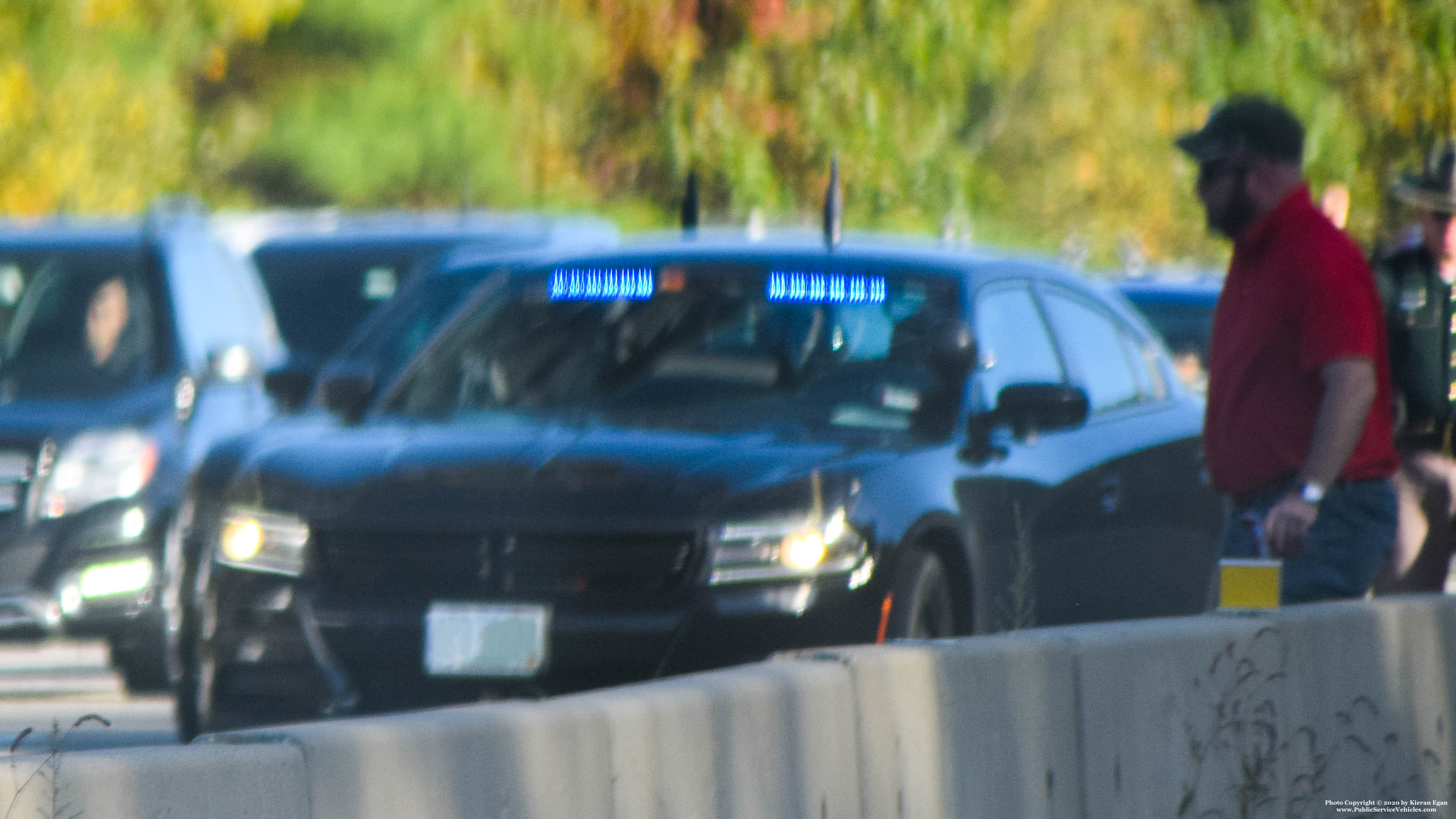 A photo  of New Hampshire State Police
            Unmarked Unit, a 2015-2019 Dodge Charger             taken by Kieran Egan