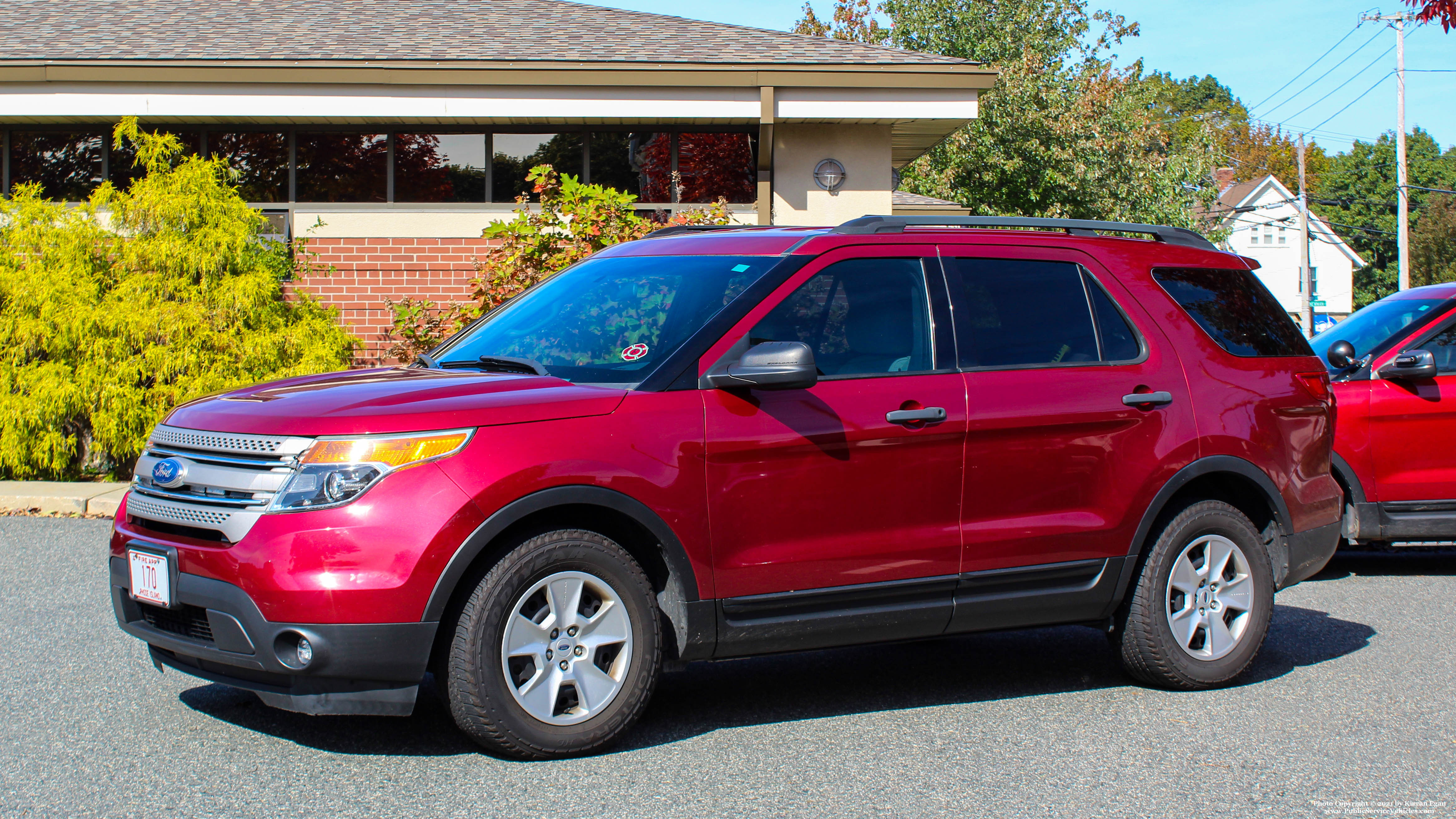 A photo  of East Providence Fire
            Car 32, a 2012 Ford Explorer             taken by Kieran Egan