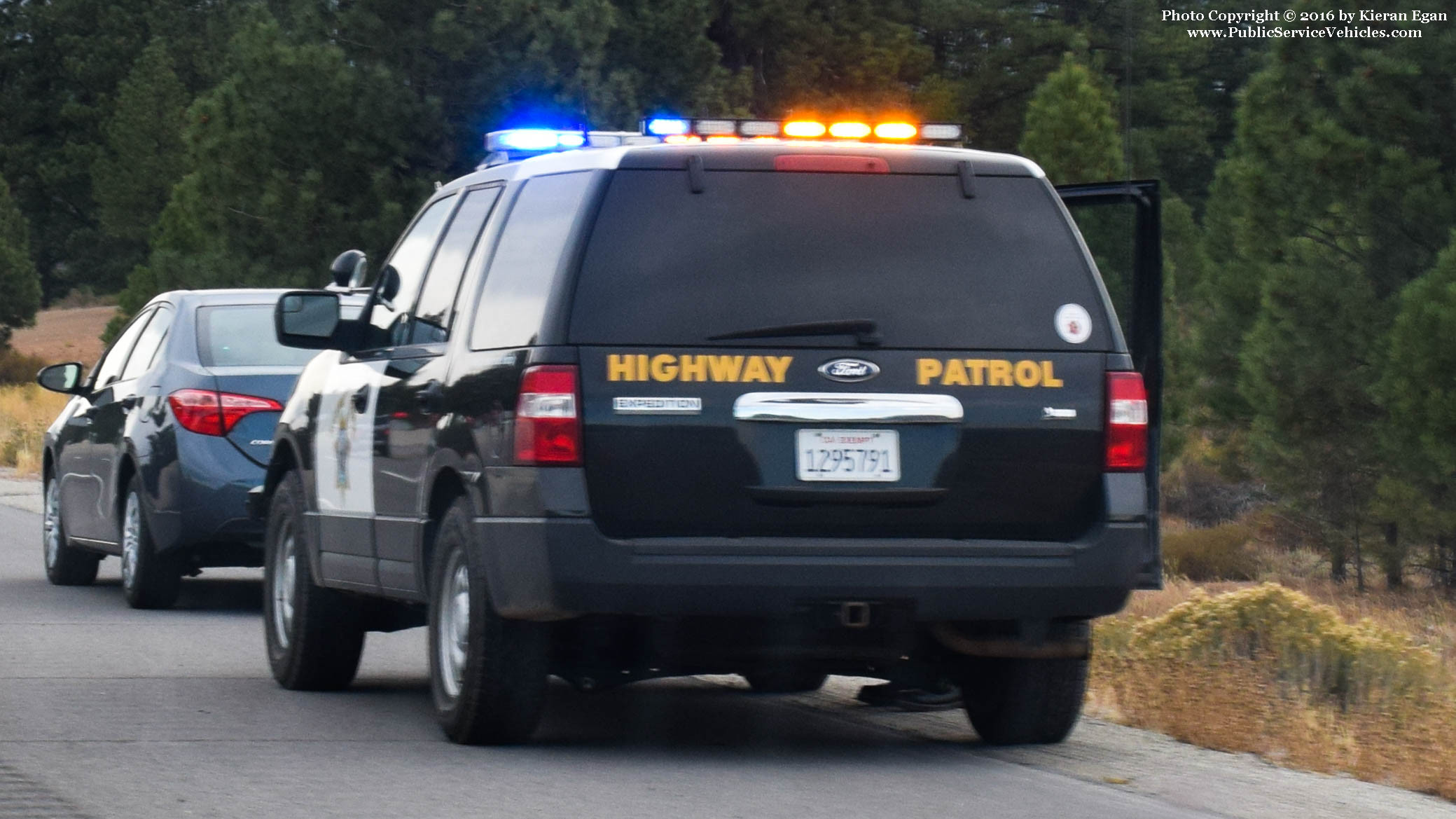 A photo  of California Highway Patrol
            Cruiser 5791, a 2007-2014 Ford Expedition             taken by Kieran Egan