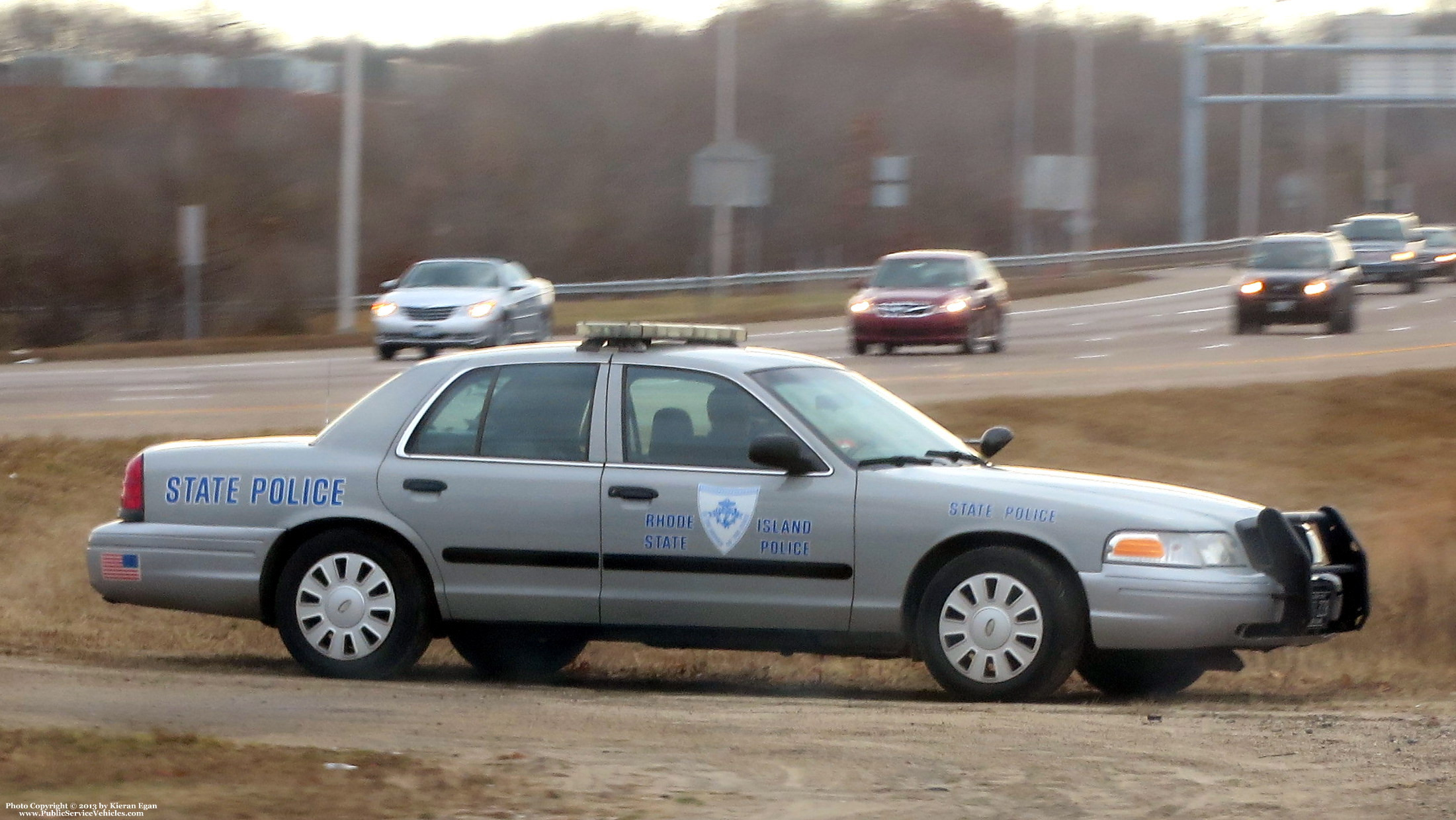 A photo  of Rhode Island State Police
            Cruiser 228, a 2006-2008 Ford Crown Victoria Police Interceptor             taken by Kieran Egan