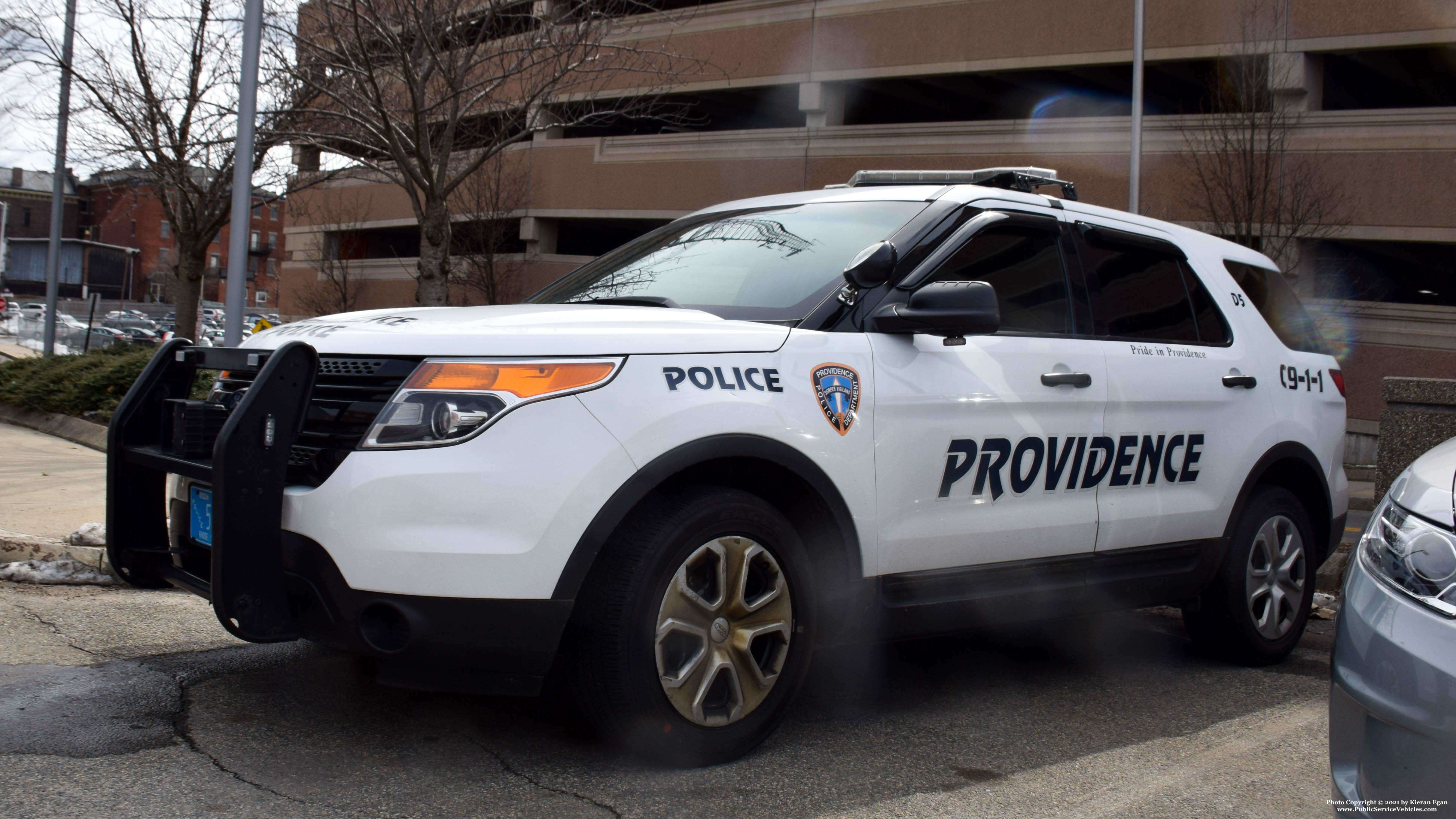 A photo  of Providence Police
            Cruiser 502, a 2015 Ford Police Interceptor Utility             taken by Kieran Egan