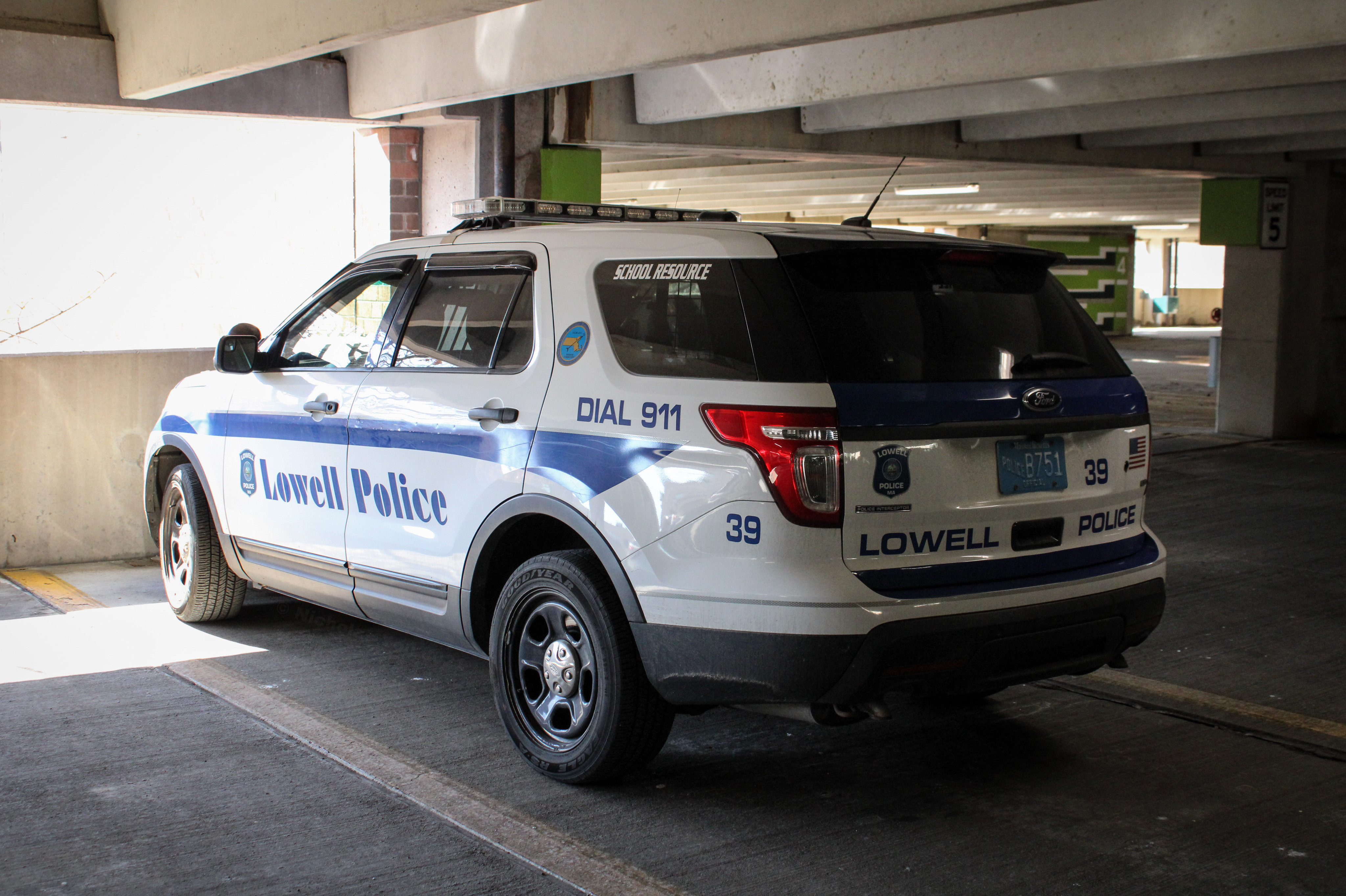 A photo  of Lowell Police
            Car 39, a 2015 Ford Police Interceptor Utility             taken by Nicholas You