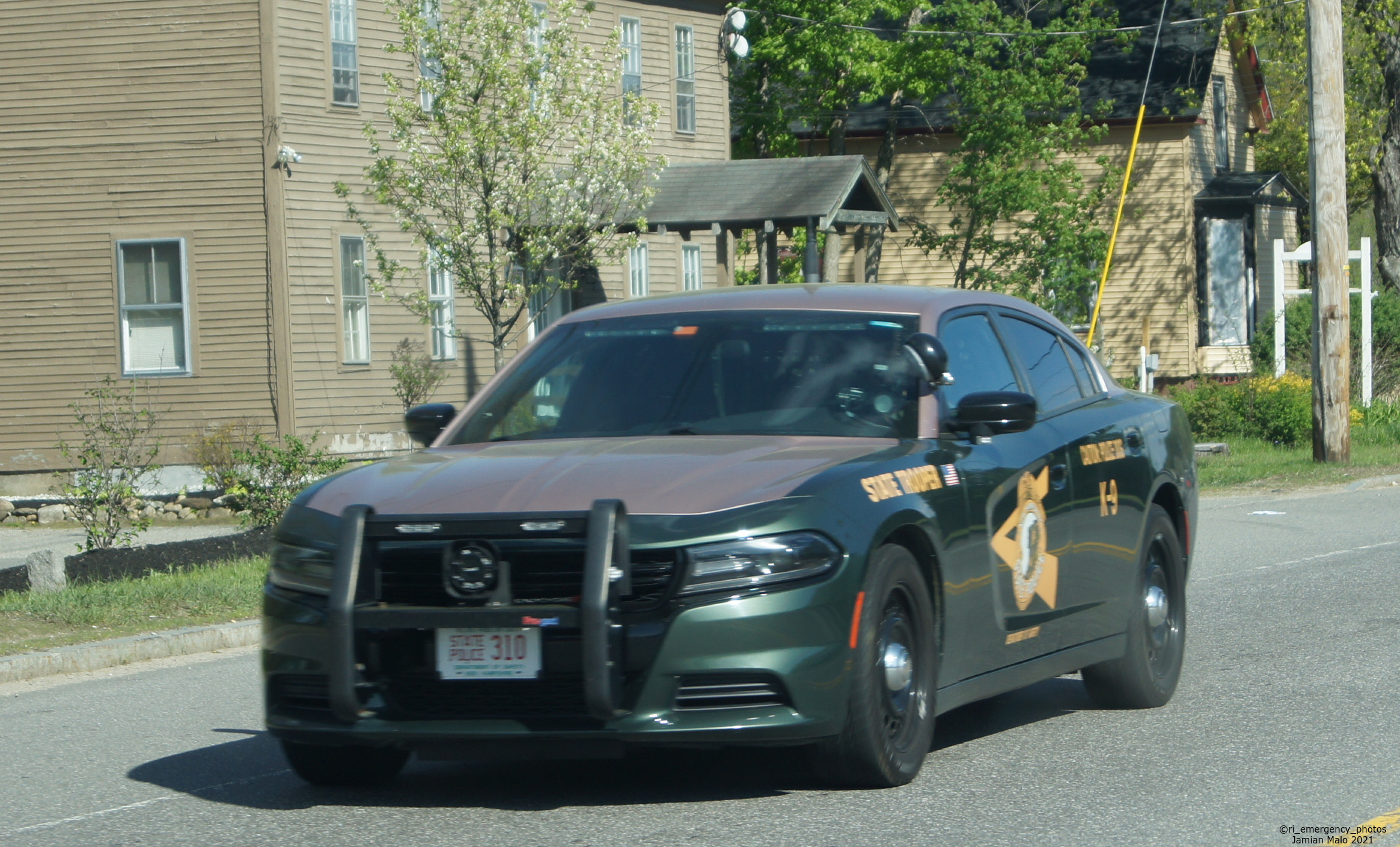 A photo  of New Hampshire State Police
            Cruiser 310, a 2017-2019 Dodge Charger             taken by Jamian Malo