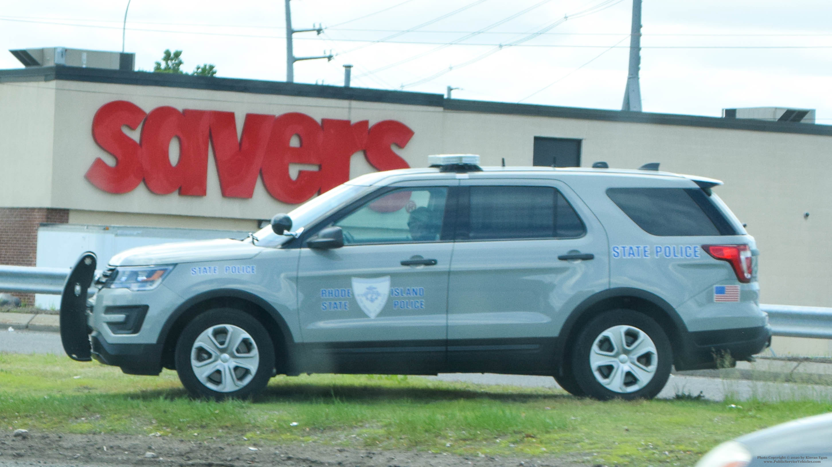 A photo  of Rhode Island State Police
            Cruiser 266, a 2018 Ford Police Interceptor Utility             taken by Kieran Egan