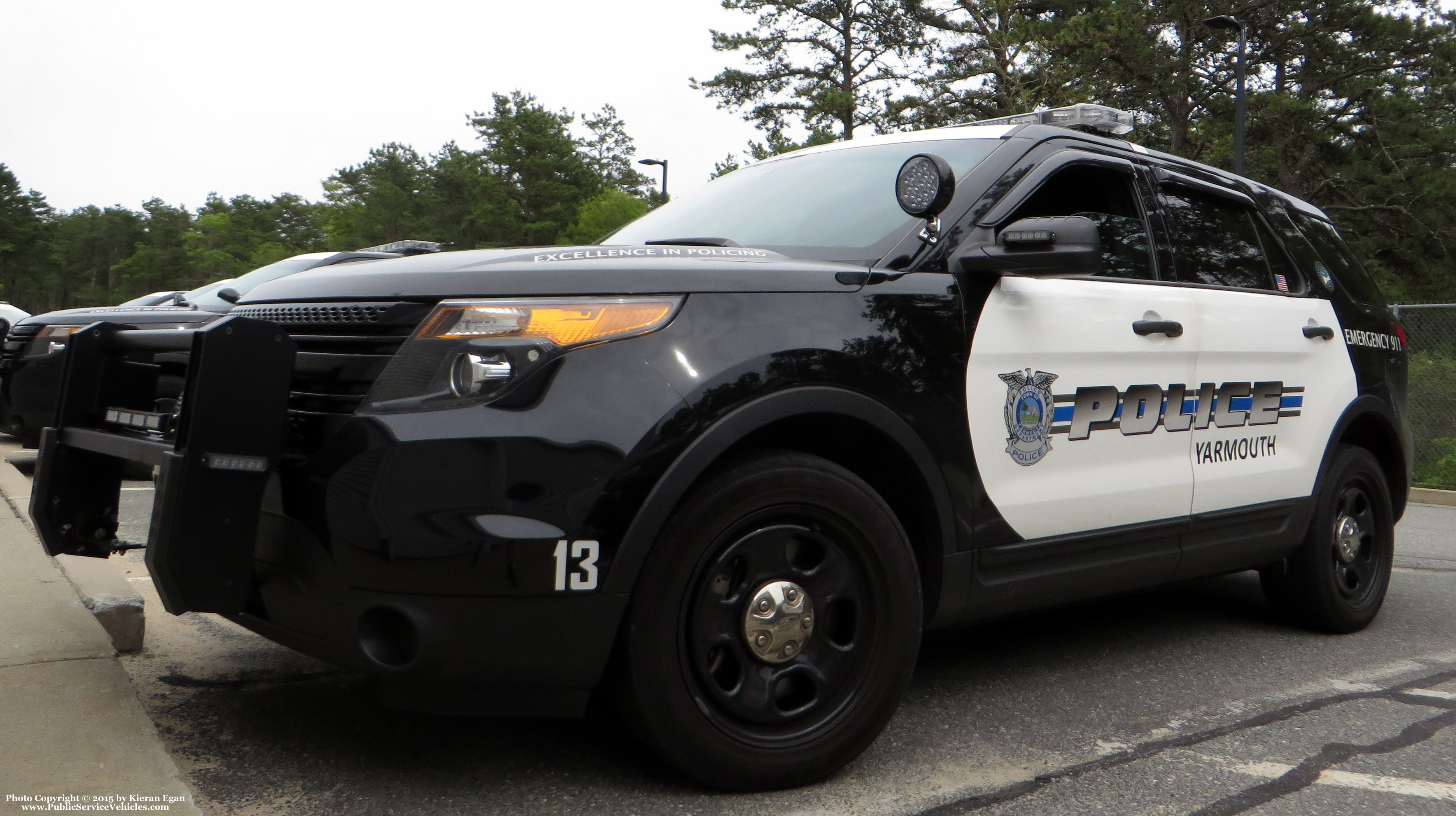 A photo  of Yarmouth Police
            J-13, a 2013-2015 Ford Police Interceptor Utility             taken by Kieran Egan