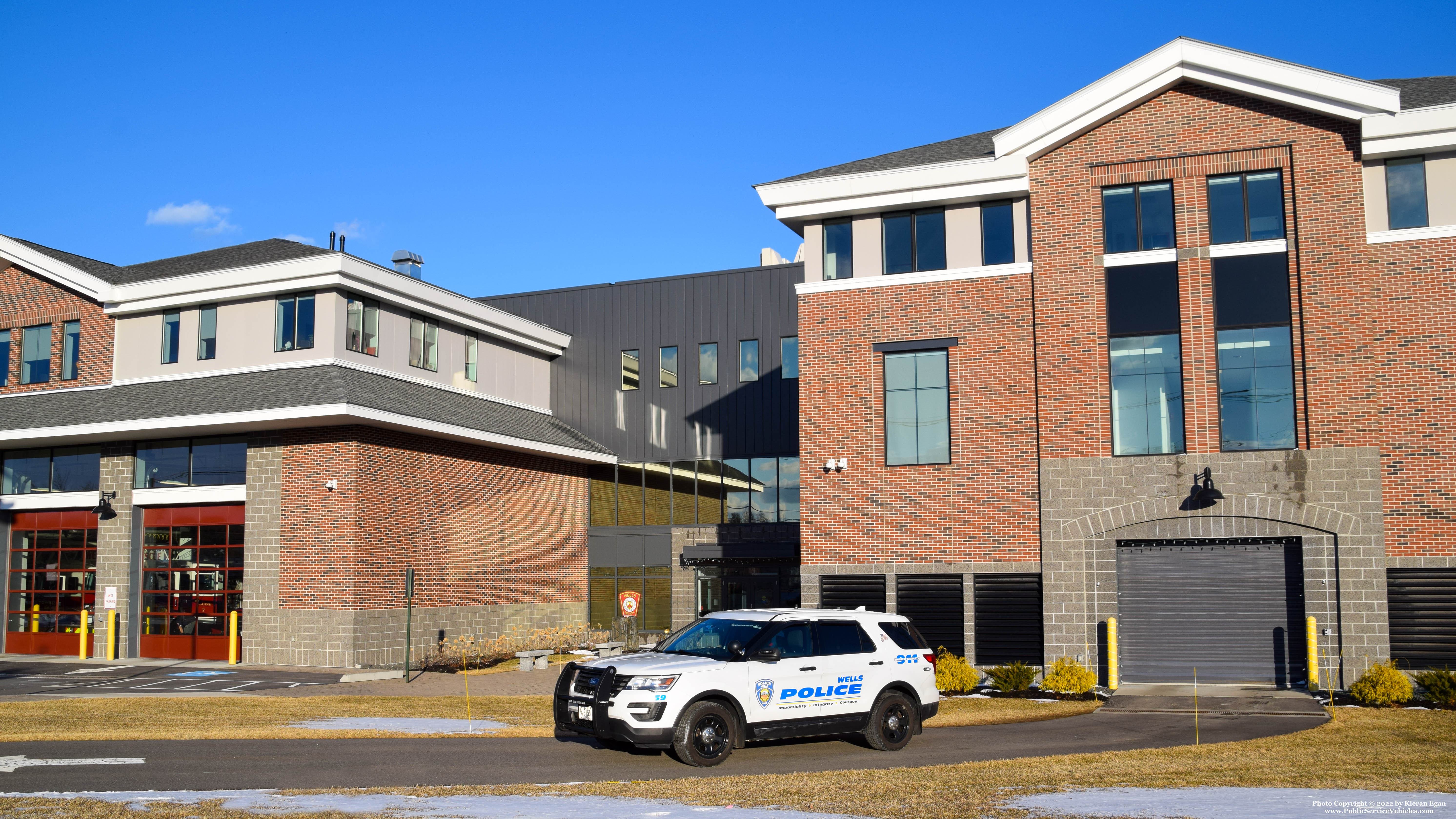 A photo  of Wells Police
            Car 59, a 2016-2019 Ford Police Interceptor Utility             taken by Kieran Egan