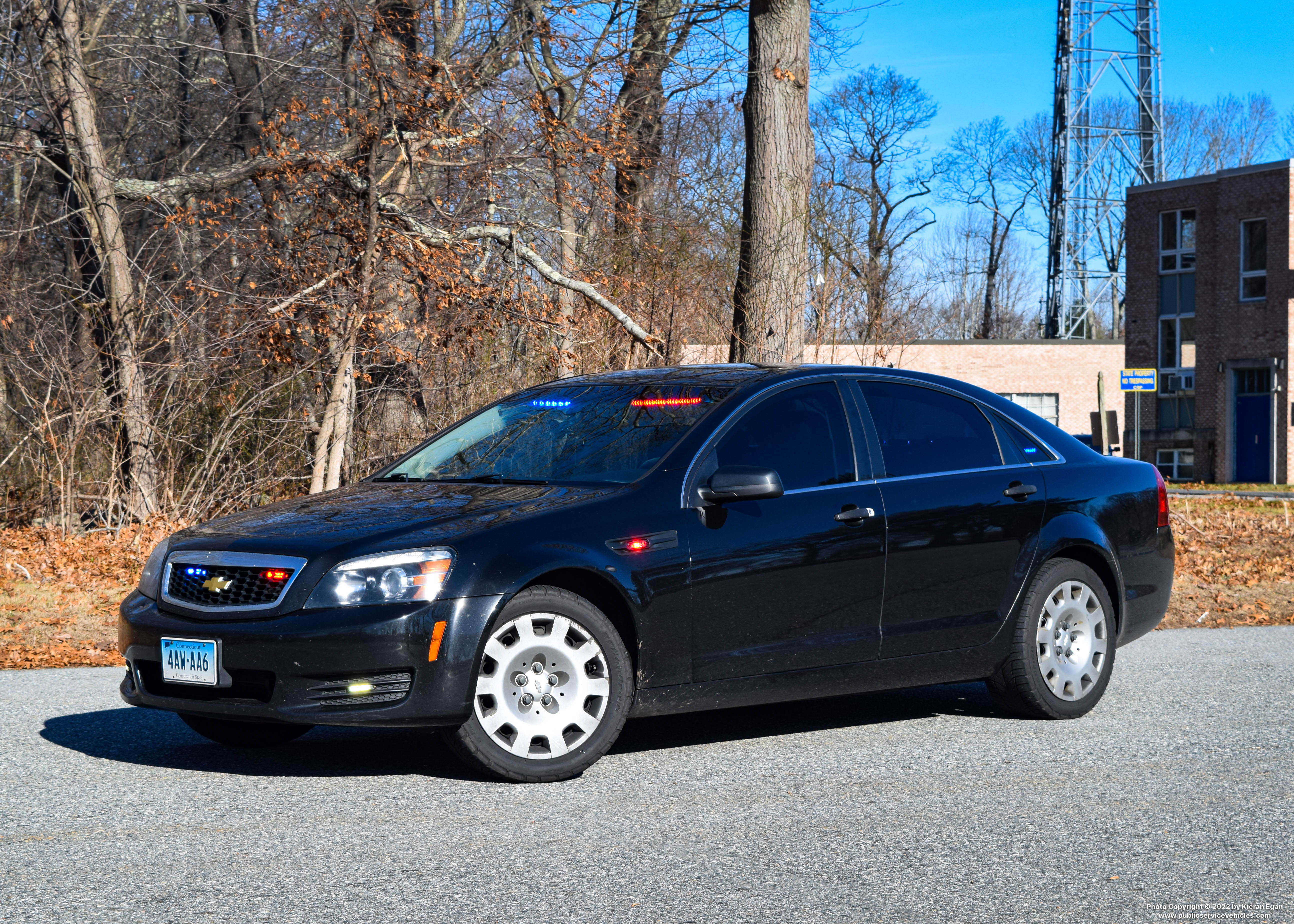 A photo  of Connecticut State Police
            Patrol Unit, a 2015 Chevrolet Caprice             taken by Kieran Egan