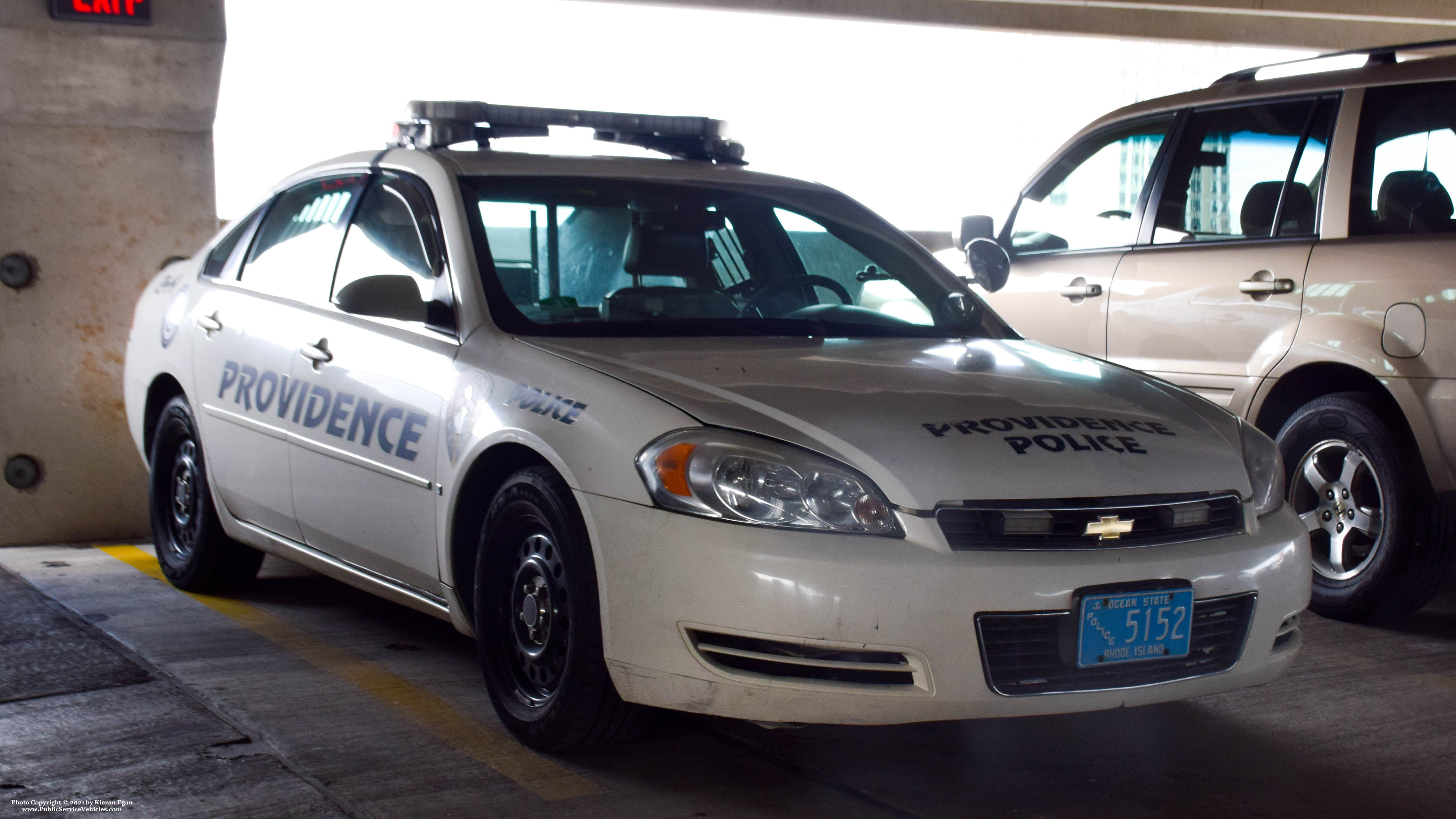 A photo  of Providence Police
            Cruiser 5152, a 2006-2013 Chevrolet Impala             taken by Kieran Egan