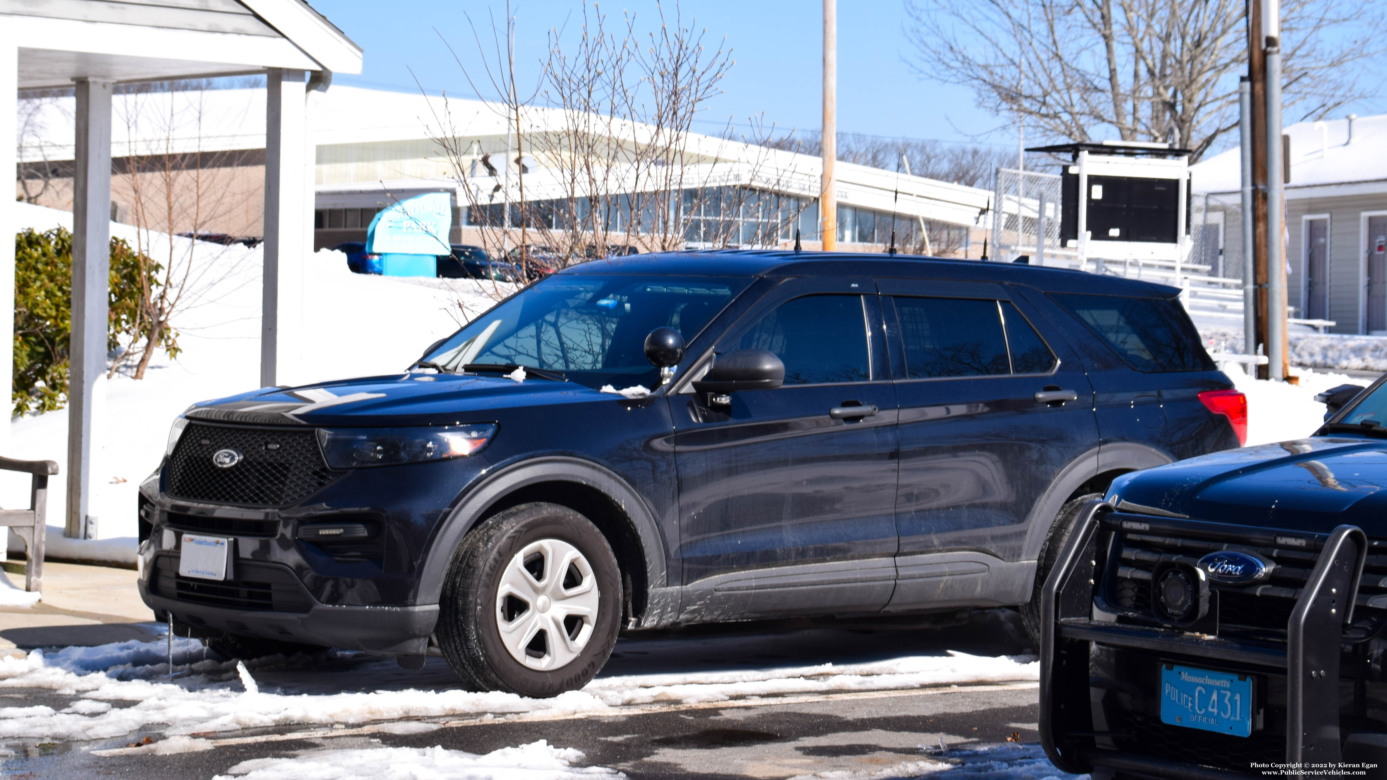 A photo  of Auburn Police
            Car 40, a 2020-2021 Ford Police Interceptor Utility             taken by Kieran Egan