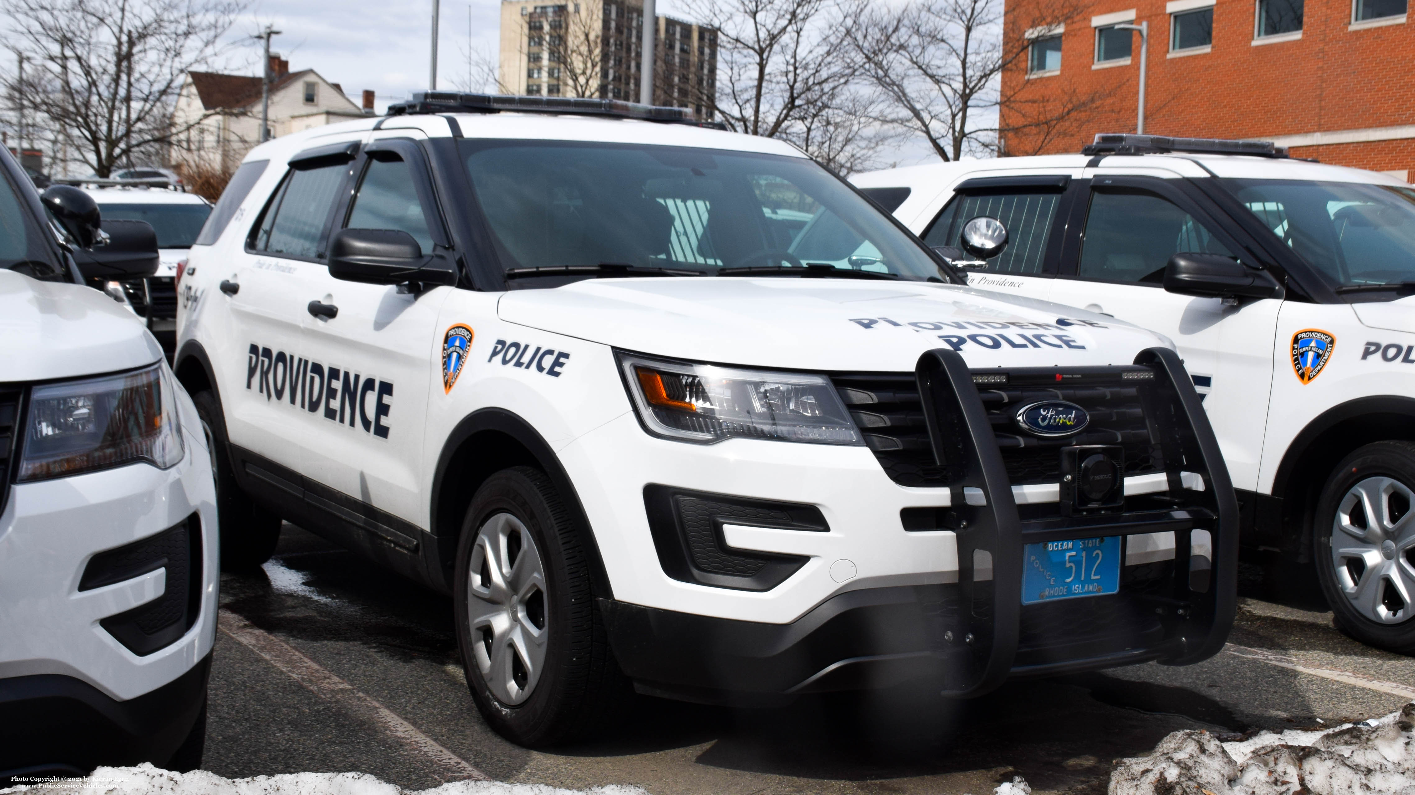 A photo  of Providence Police
            Cruiser 512, a 2017 Ford Police Interceptor Utility             taken by Kieran Egan