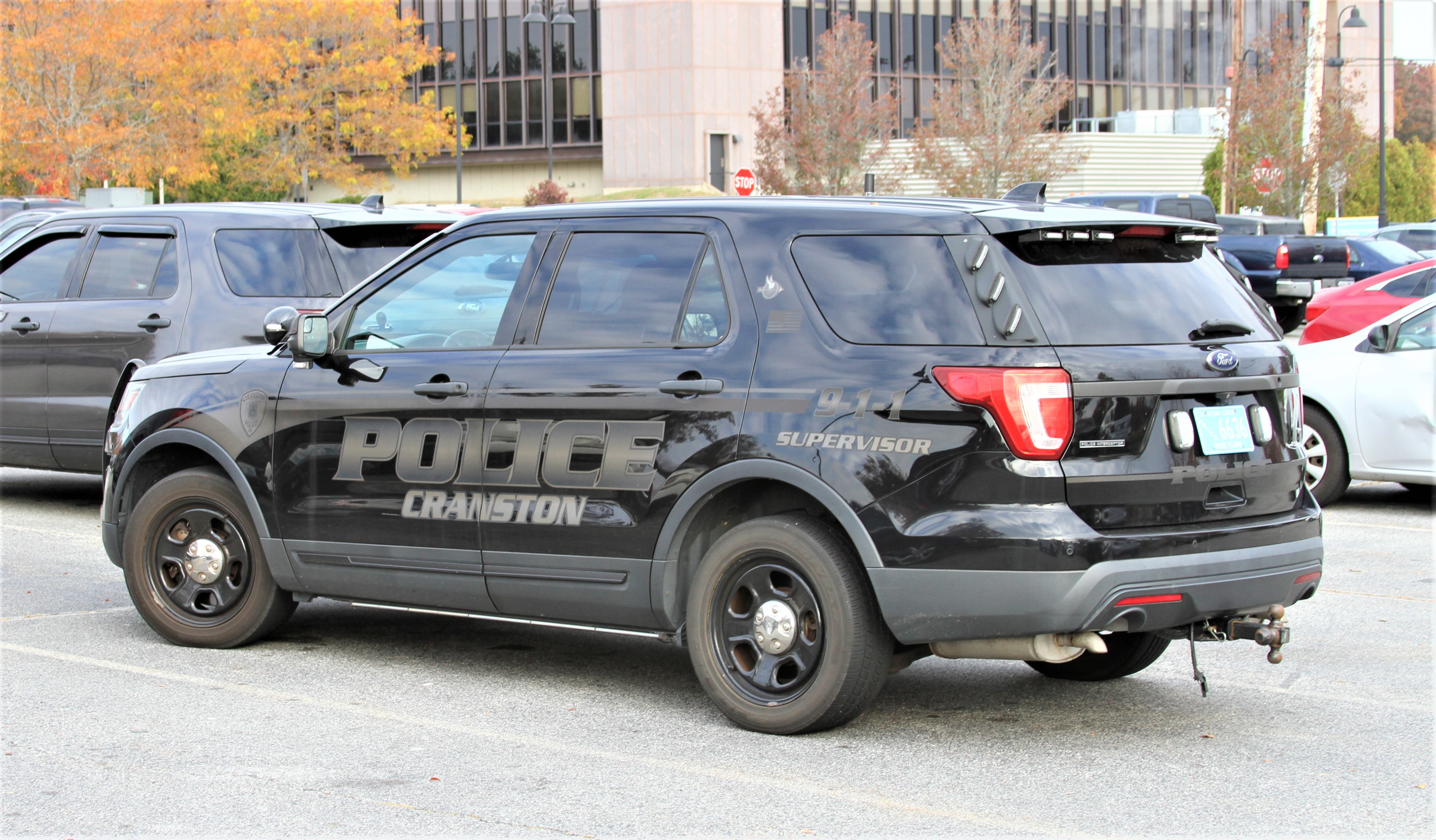 A photo  of Cranston Police
            T-1, a 2016 Ford Police Interceptor Utility             taken by Richard Schmitter