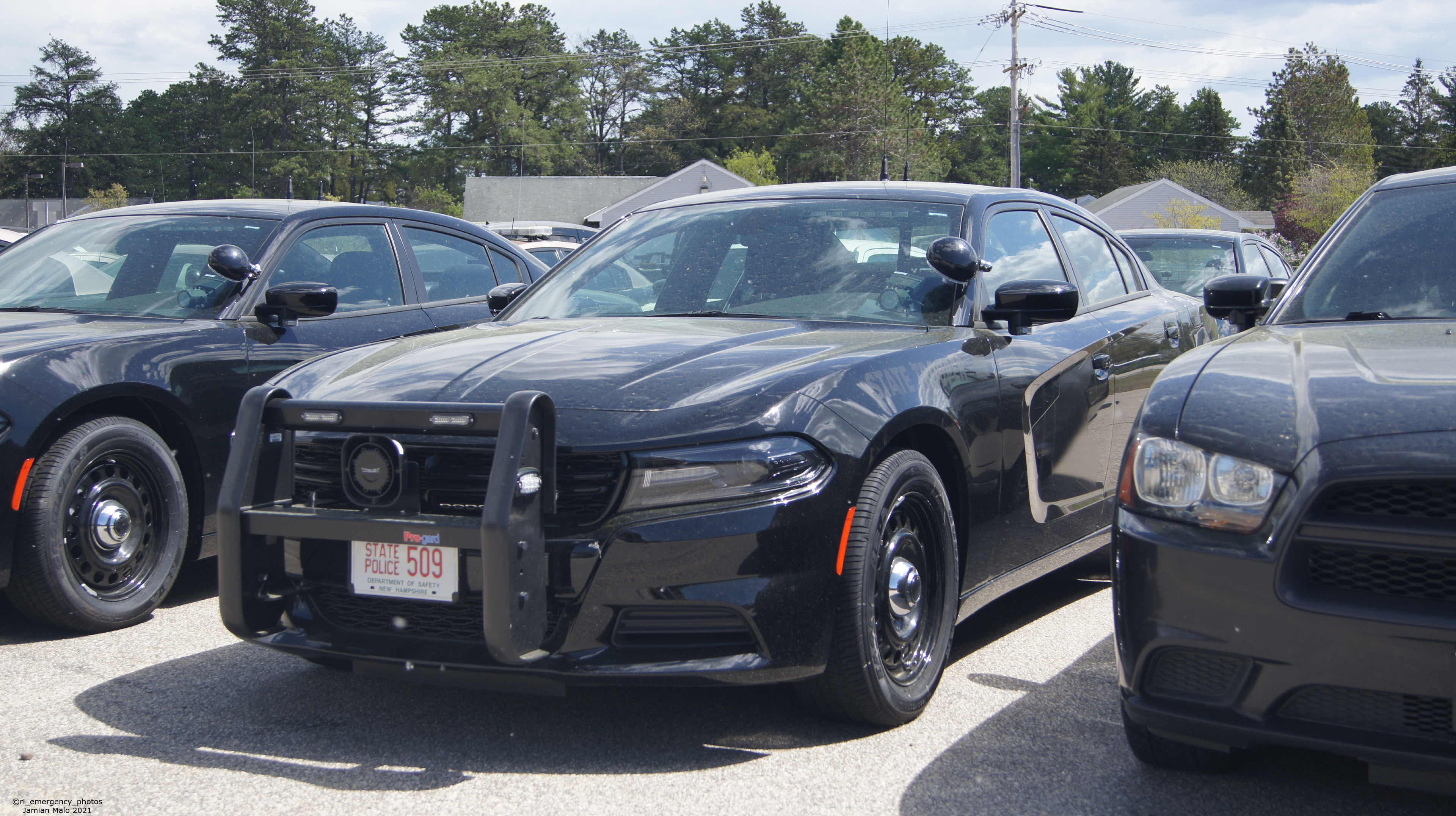 A photo  of New Hampshire State Police
            Cruiser 509, a 2020 Dodge Charger             taken by Jamian Malo