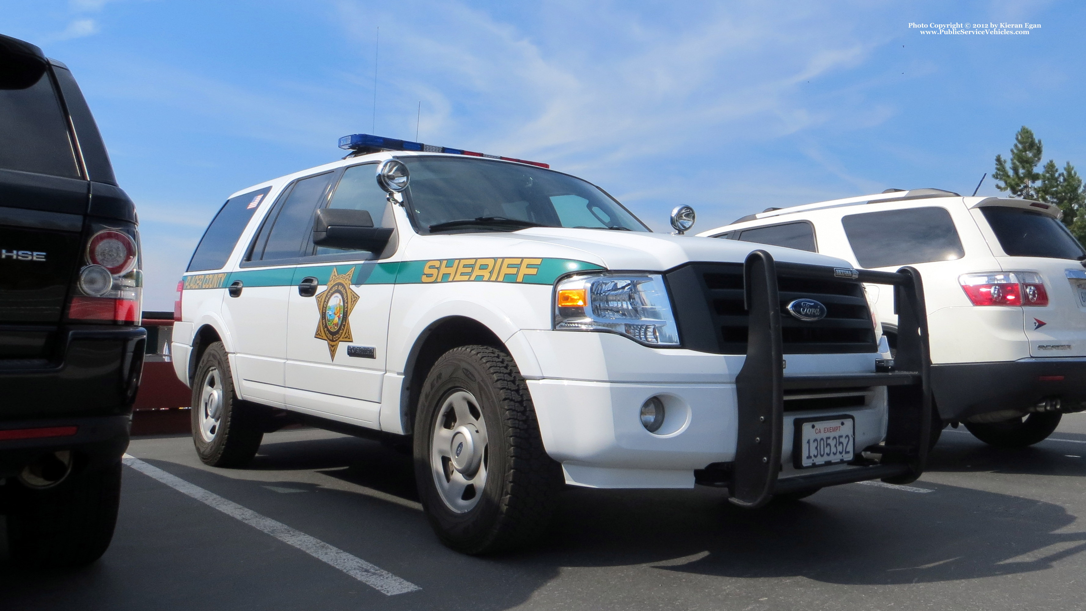 A photo  of Placer County Sheriff
            Cruiser 366, a 2008 Ford Expedition             taken by Kieran Egan