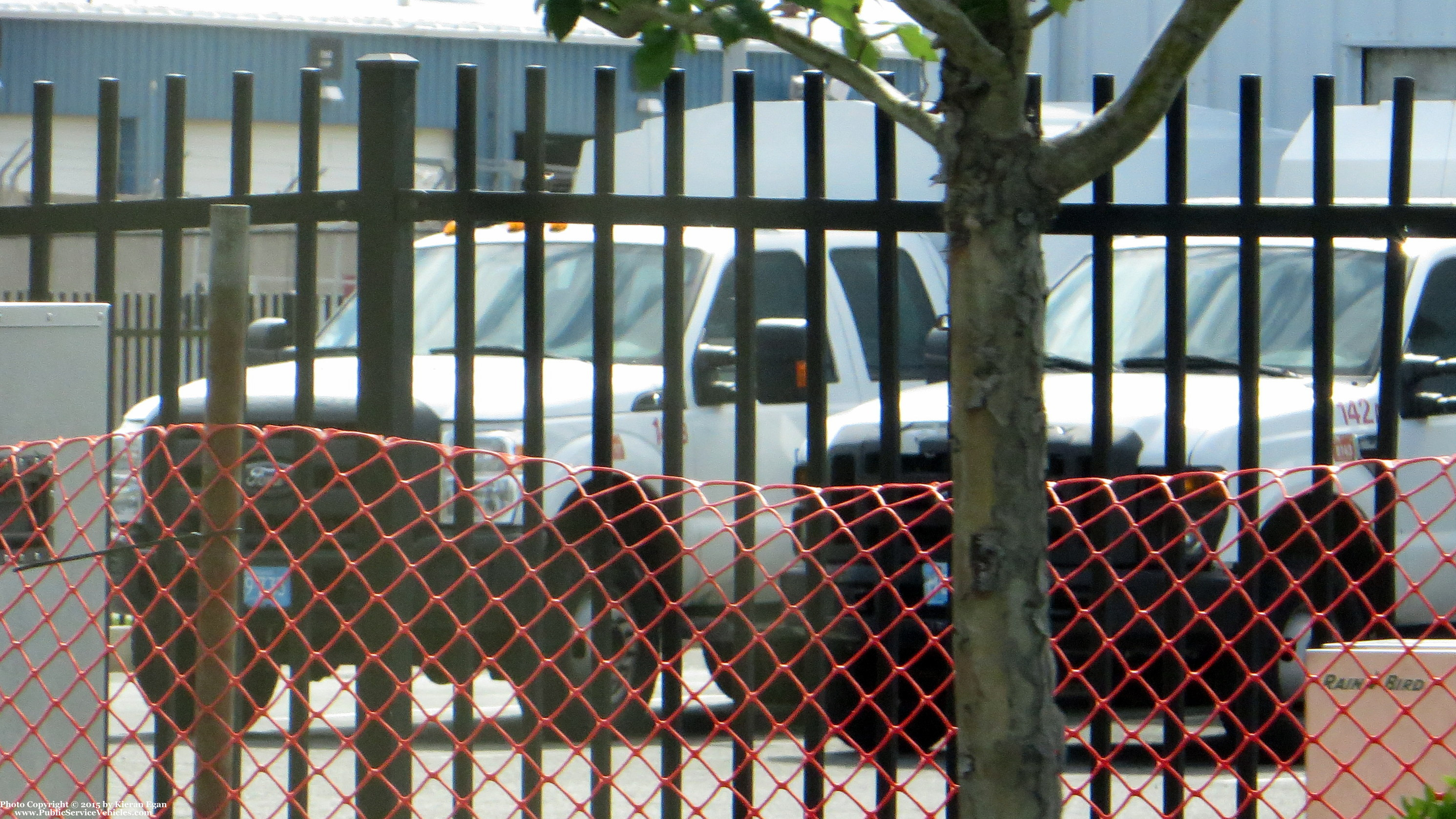 A photo  of Massachusetts Port Authority
            Truck 142B, a 2011-2015 Ford F-350 Crew Cab             taken by Kieran Egan