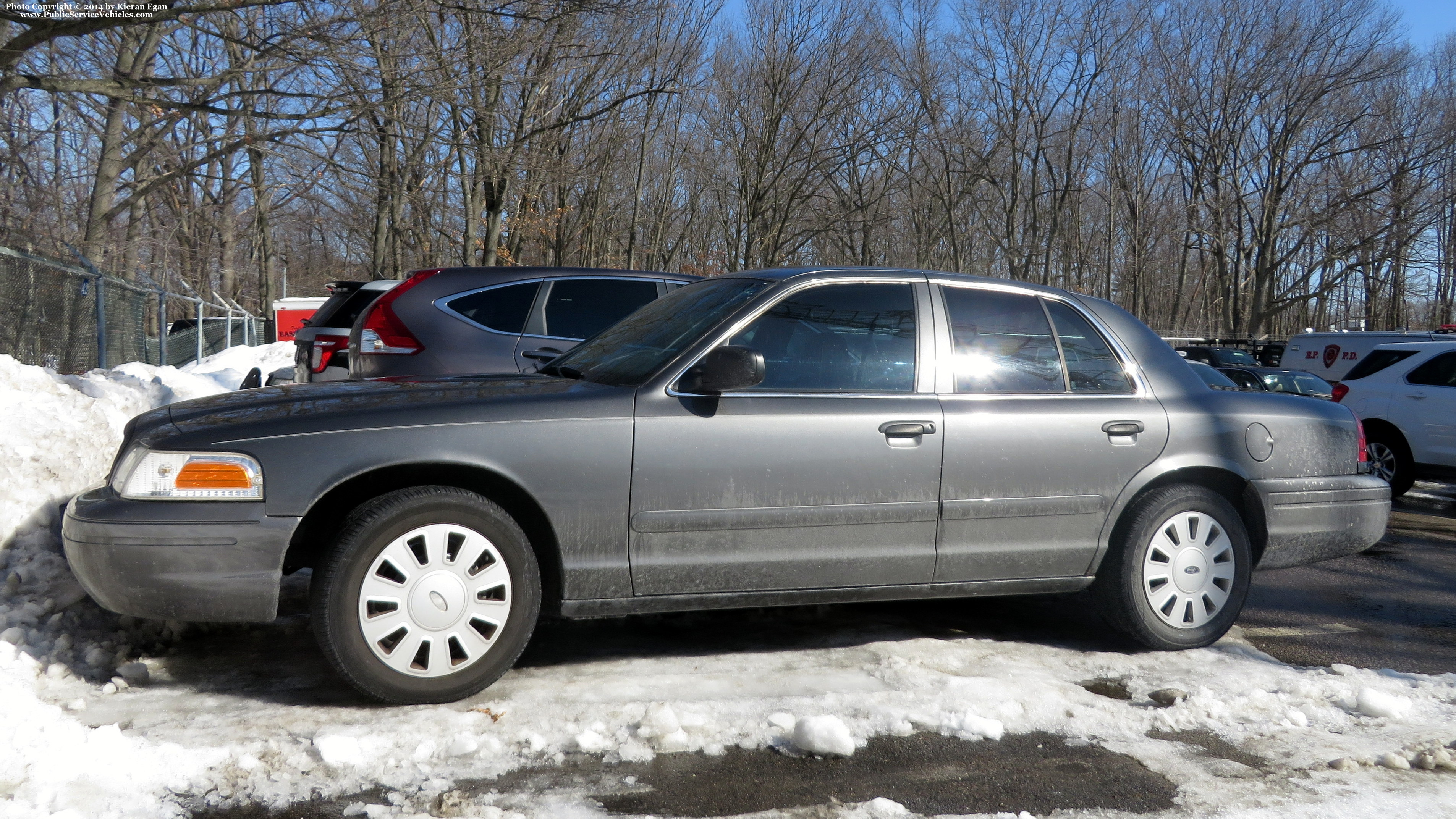 A photo  of East Providence Police
            BCI Unit, a 2007 Ford Crown Victoria Police Interceptor             taken by Kieran Egan