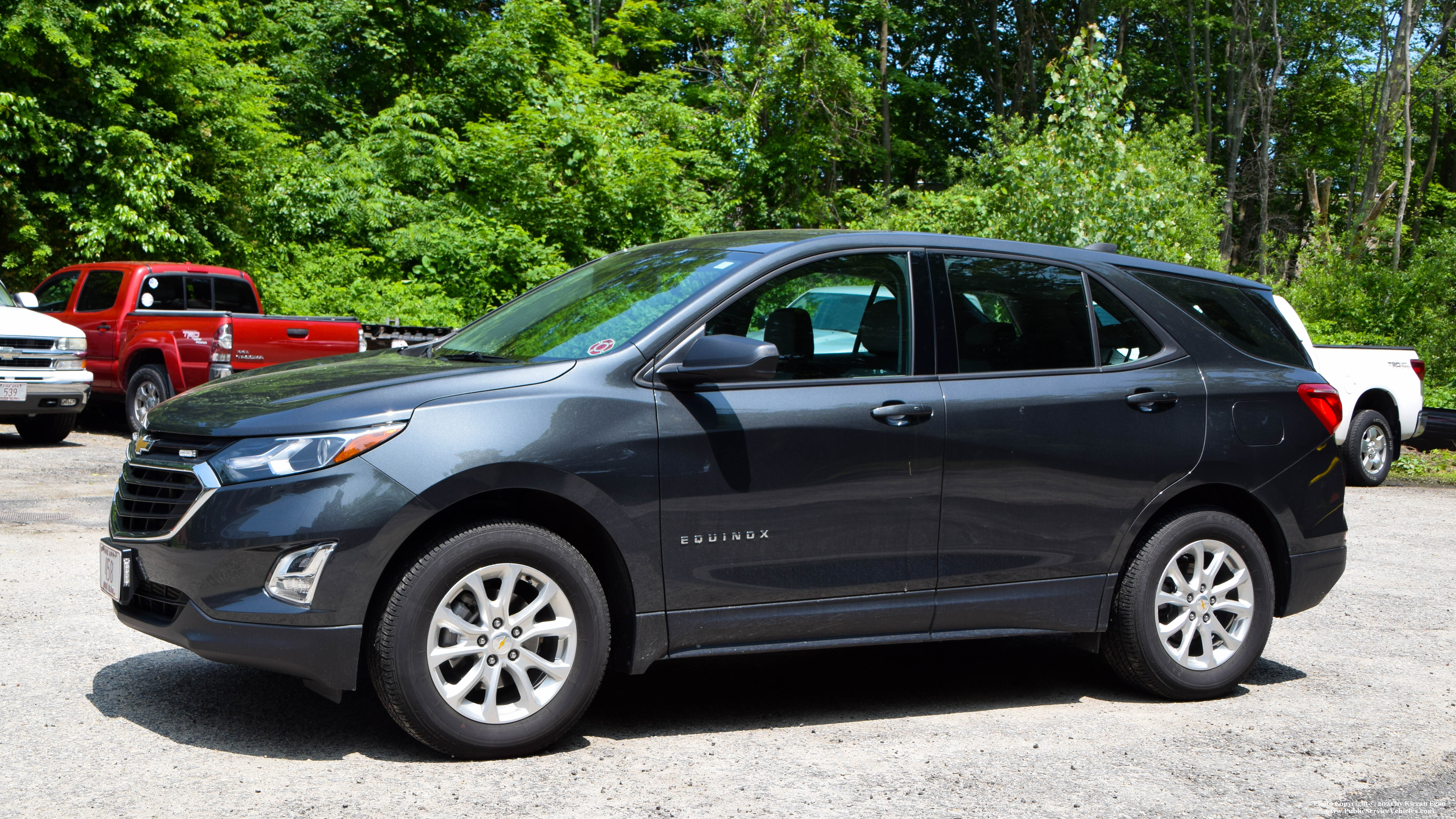 A photo  of Smithfield Fire
            Command Unit, a 2018-2019 Chevrolet Equinox             taken by Kieran Egan