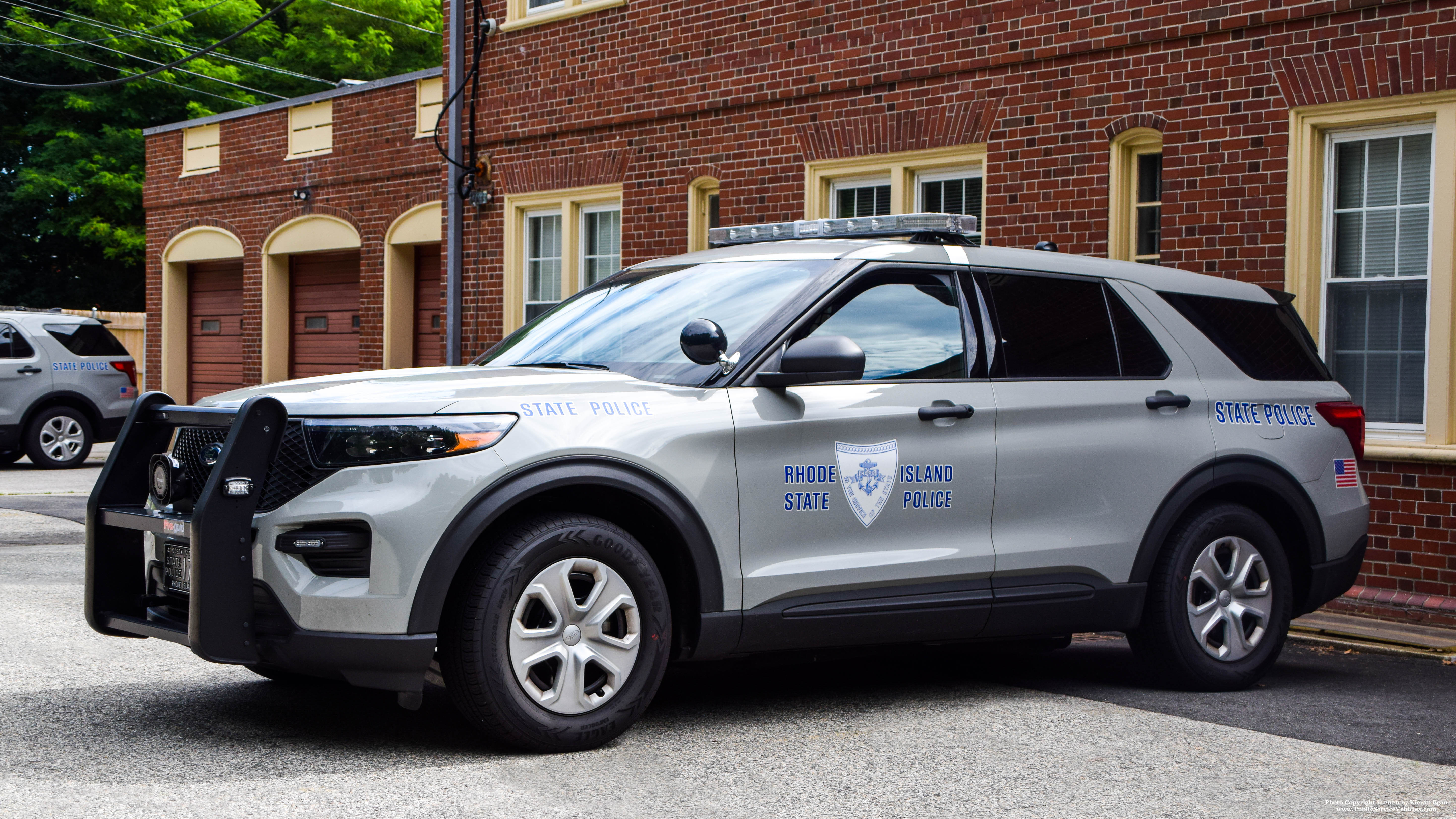 A photo  of Rhode Island State Police
            Cruiser 179, a 2020 Ford Police Interceptor Utility             taken by Kieran Egan