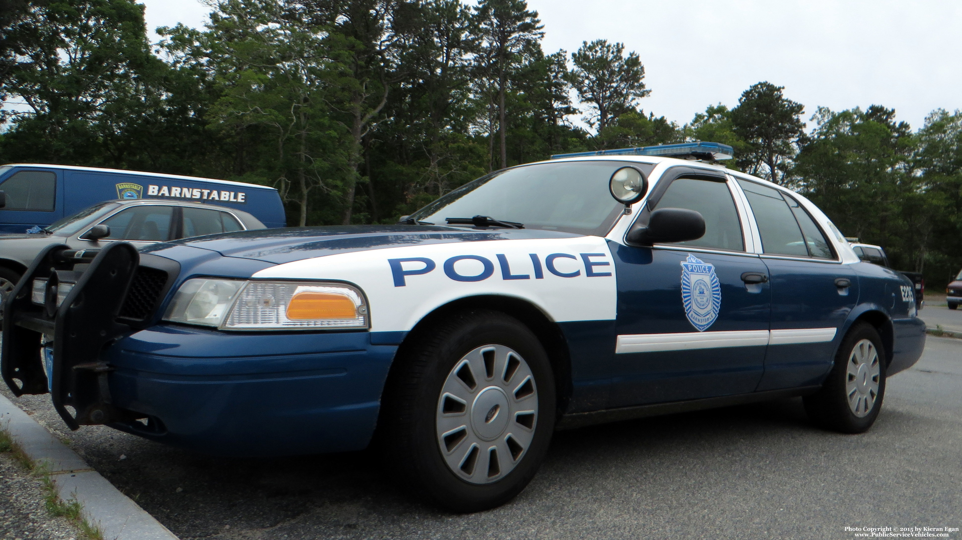 A photo  of Barnstable Police
            E-235, a 2009-2011 Ford Crown Victoria Police Interceptor             taken by Kieran Egan