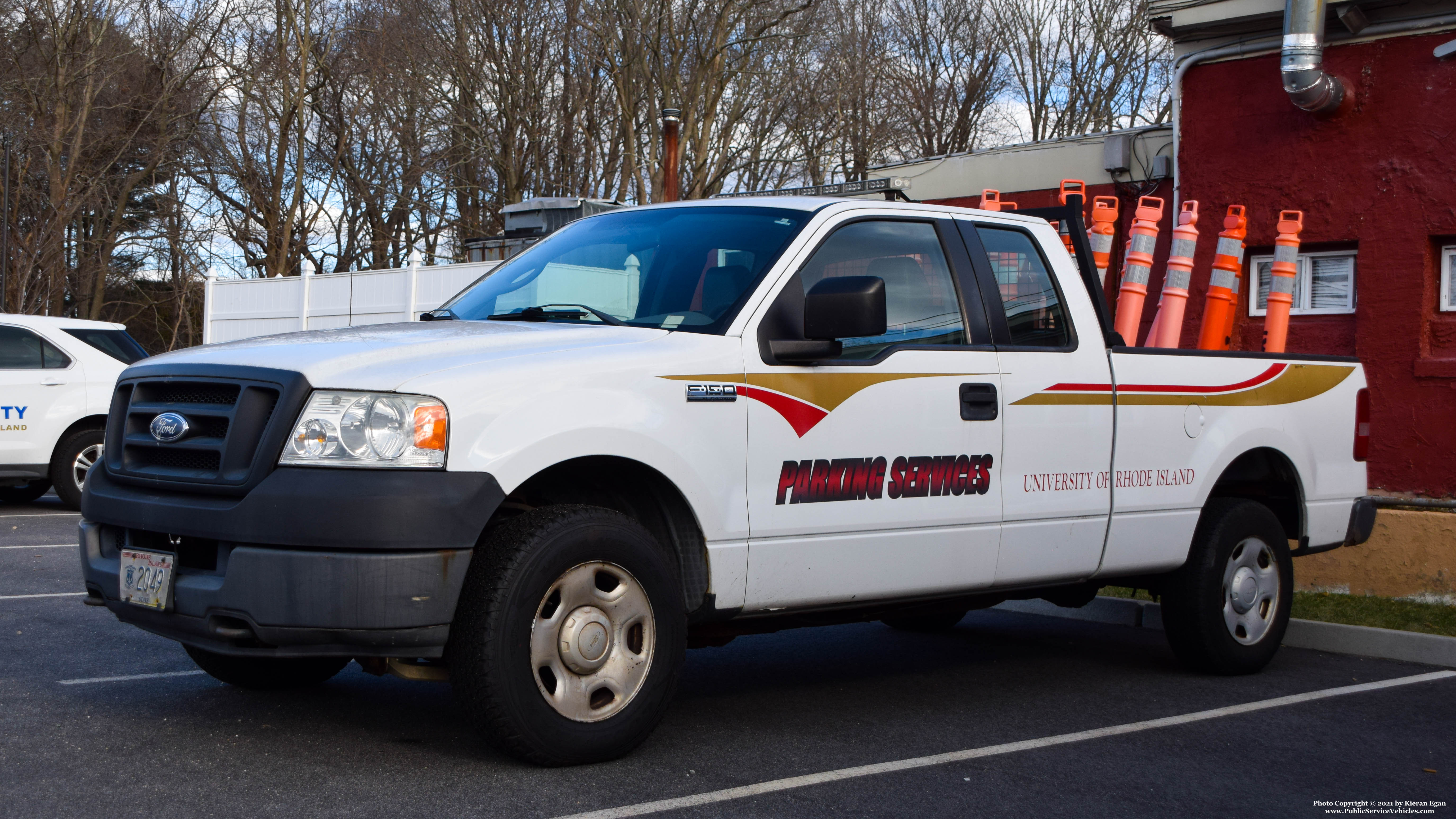 A photo  of University of Rhode Island Police
            Parking Services Unit, a 2005-2008 Ford F-150 SuperCab             taken by Kieran Egan