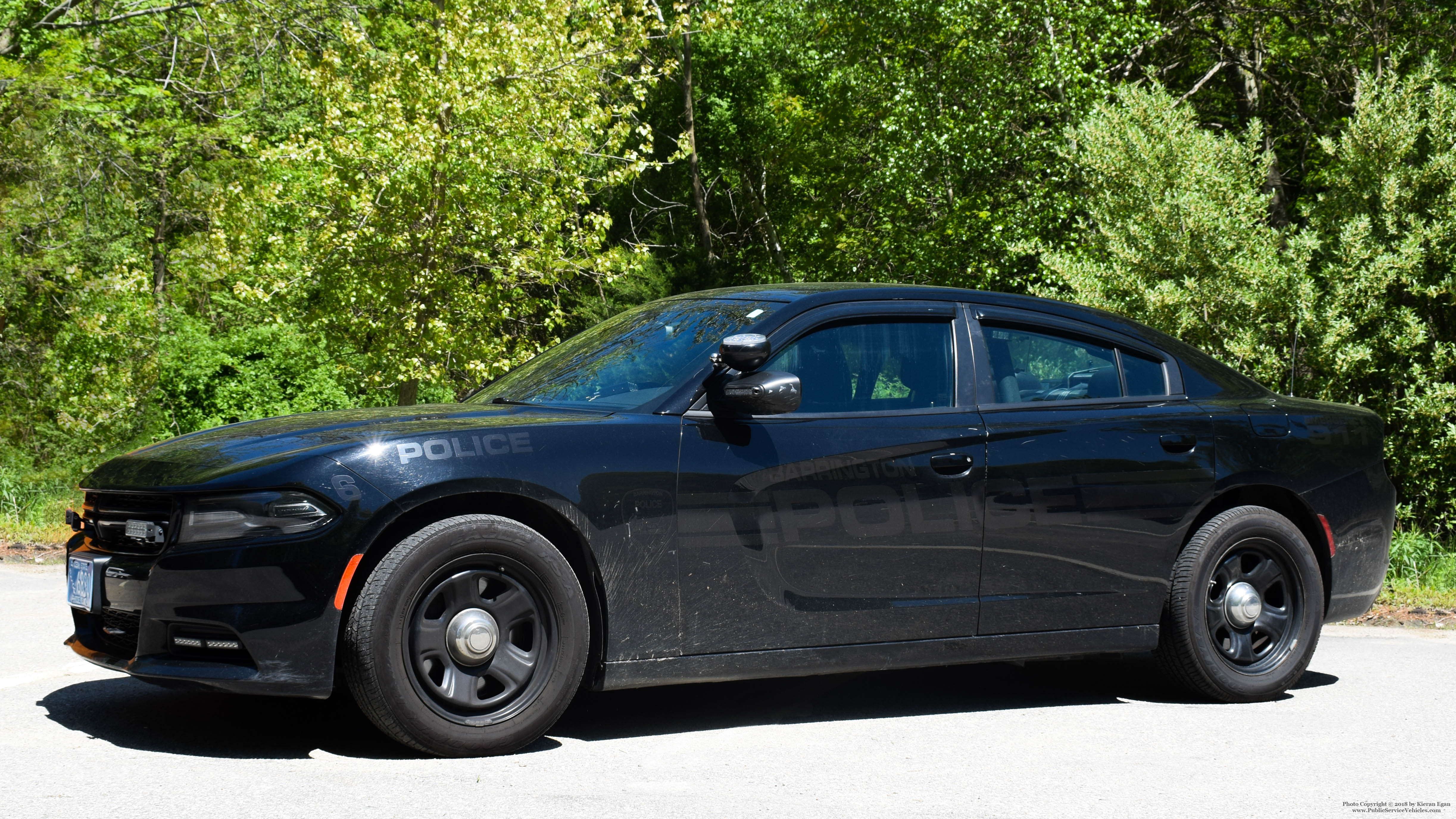 A photo  of Barrington Police
            Car 6, a 2015 Dodge Charger             taken by Kieran Egan