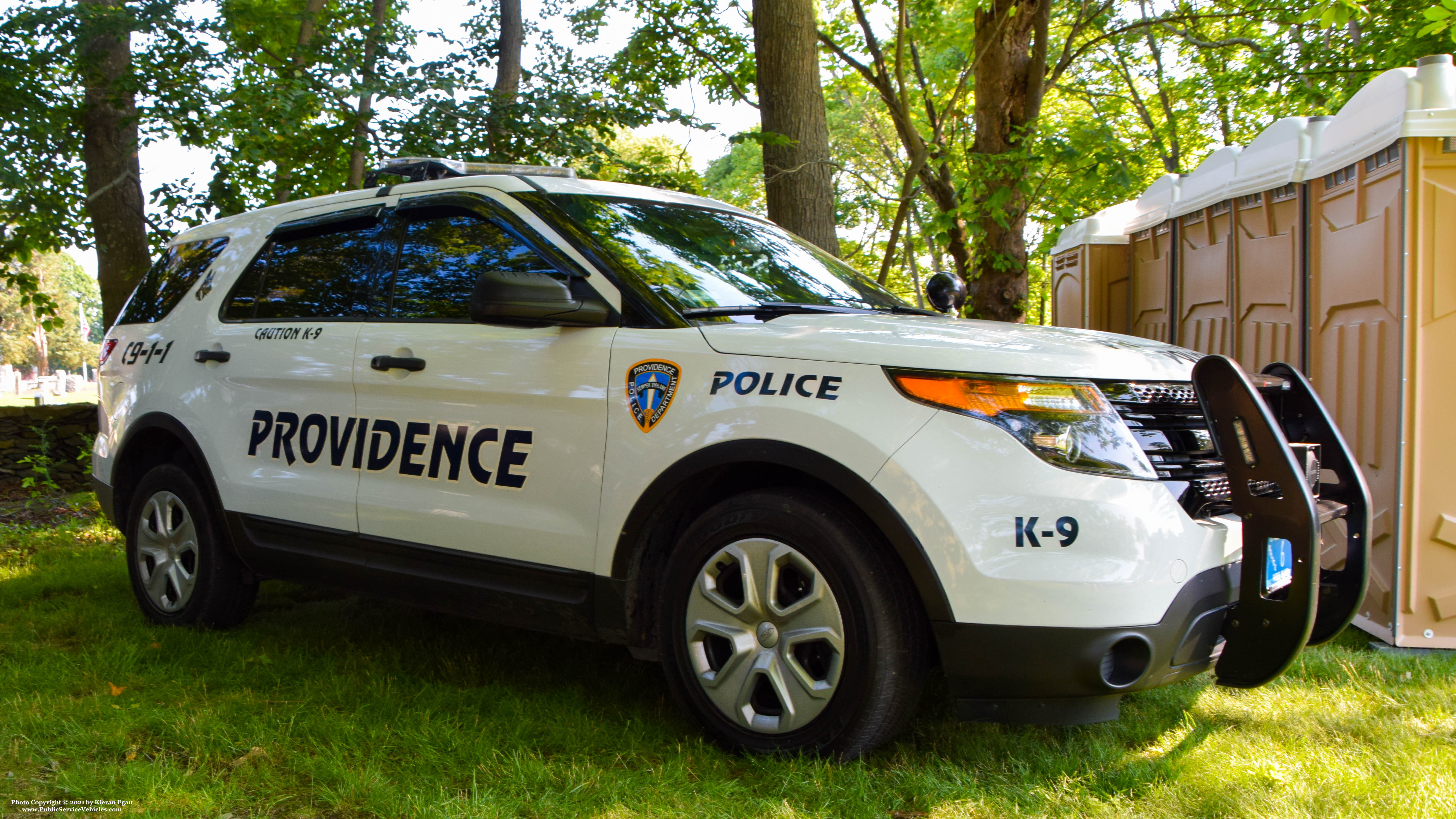 A photo  of Providence Police
            Cruiser 6, a 2015 Ford Police Interceptor Utility             taken by Kieran Egan