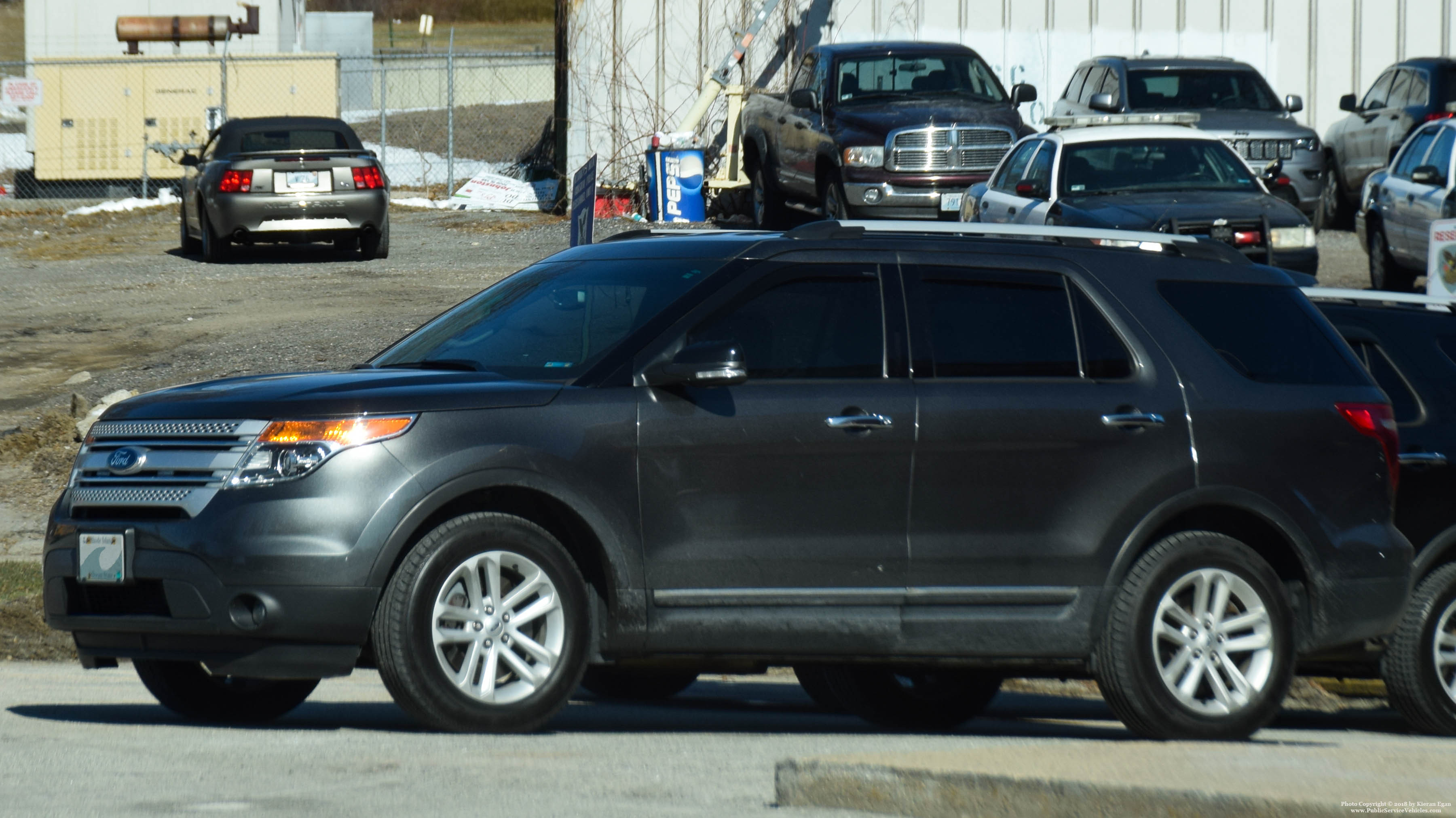 A photo  of Johnston Police
            Unmarked Unit, a 2011-2015 Ford Explorer             taken by Kieran Egan