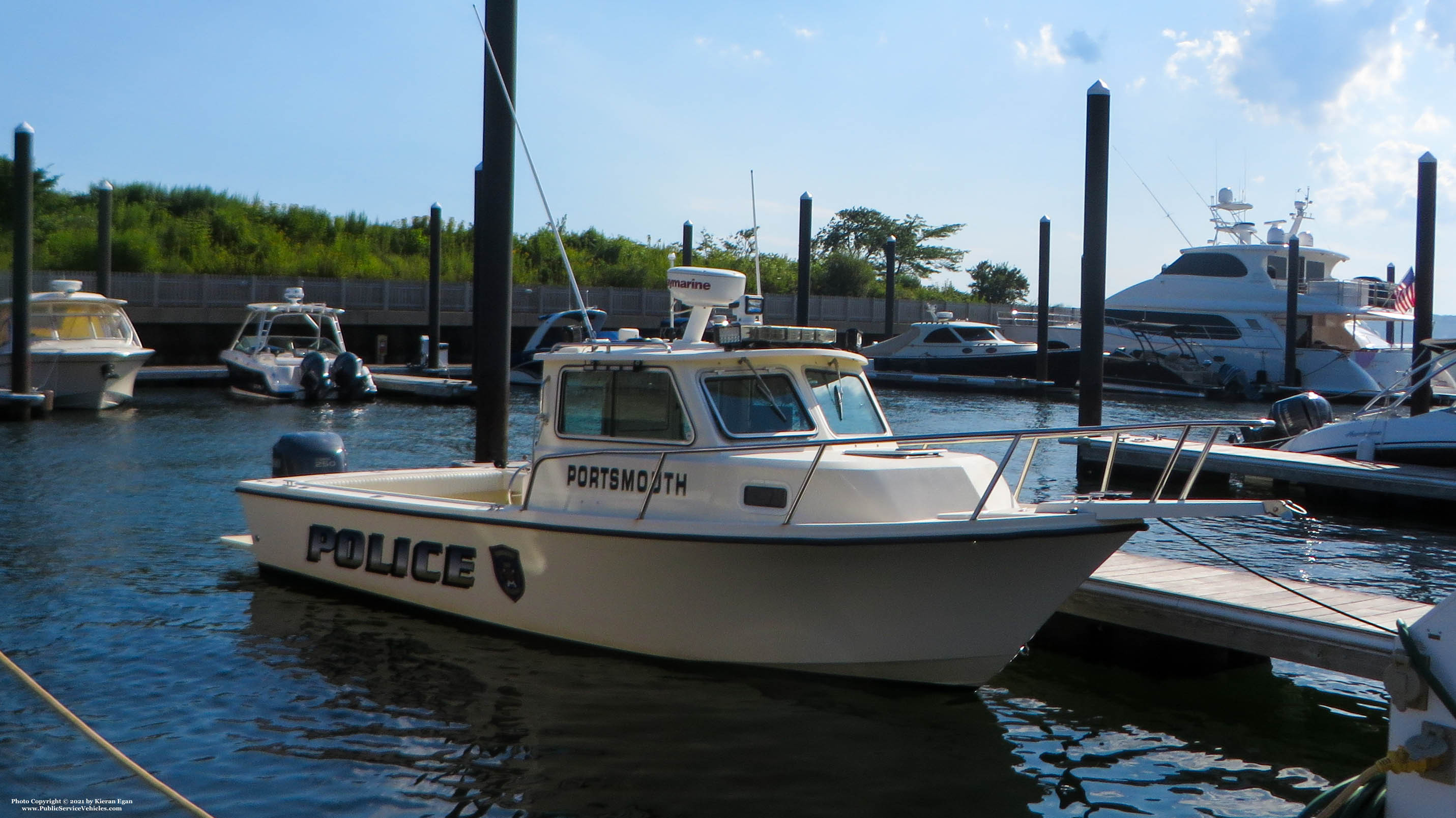A photo  of Portsmouth Police
            Marine Unit, a 1990-2010 Marine Unit             taken by Kieran Egan