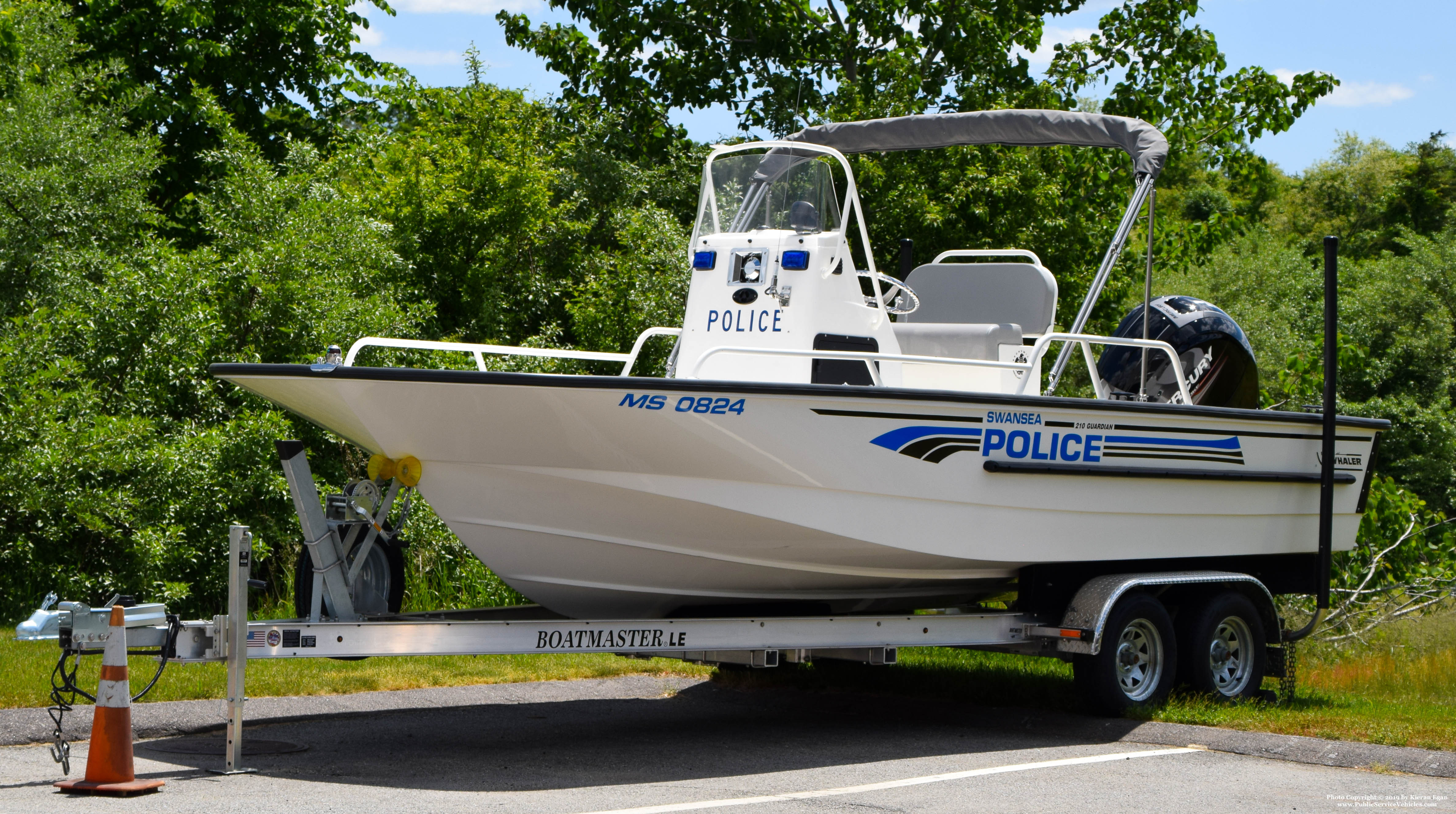 A photo  of Swansea Police
            Boat, a 2019 Boston Whaler             taken by Kieran Egan