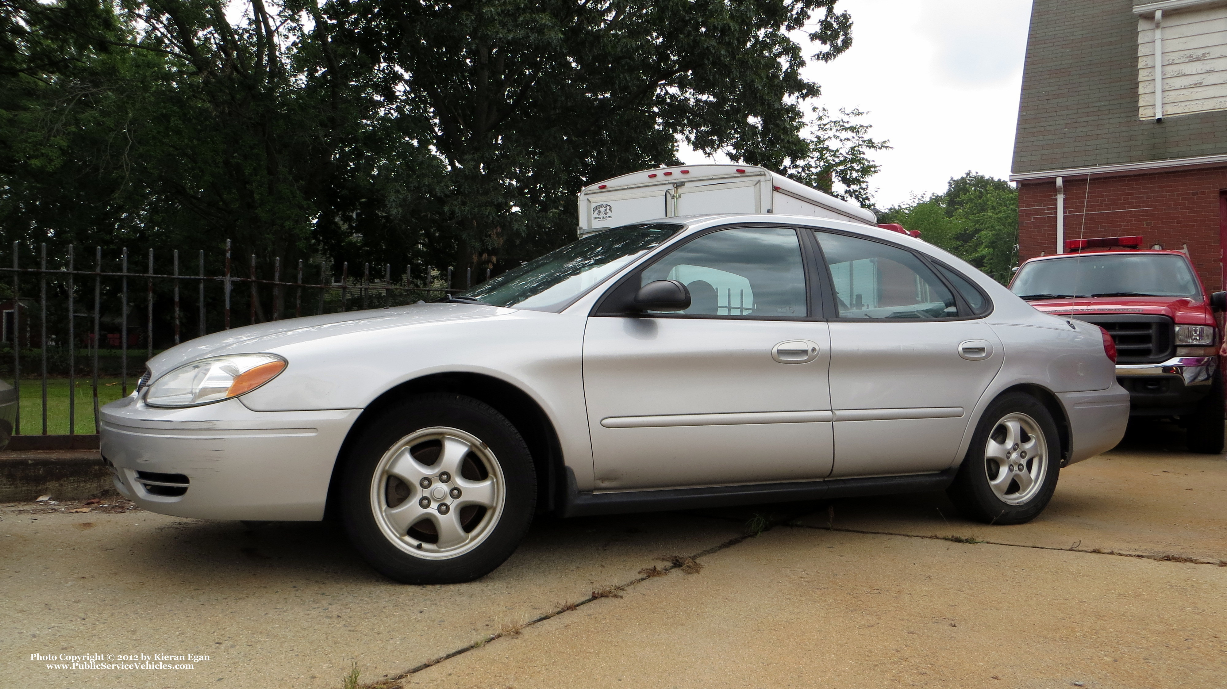 A photo  of Providence Fire
            Spare, a 2004-2007 Ford Taurus             taken by Kieran Egan