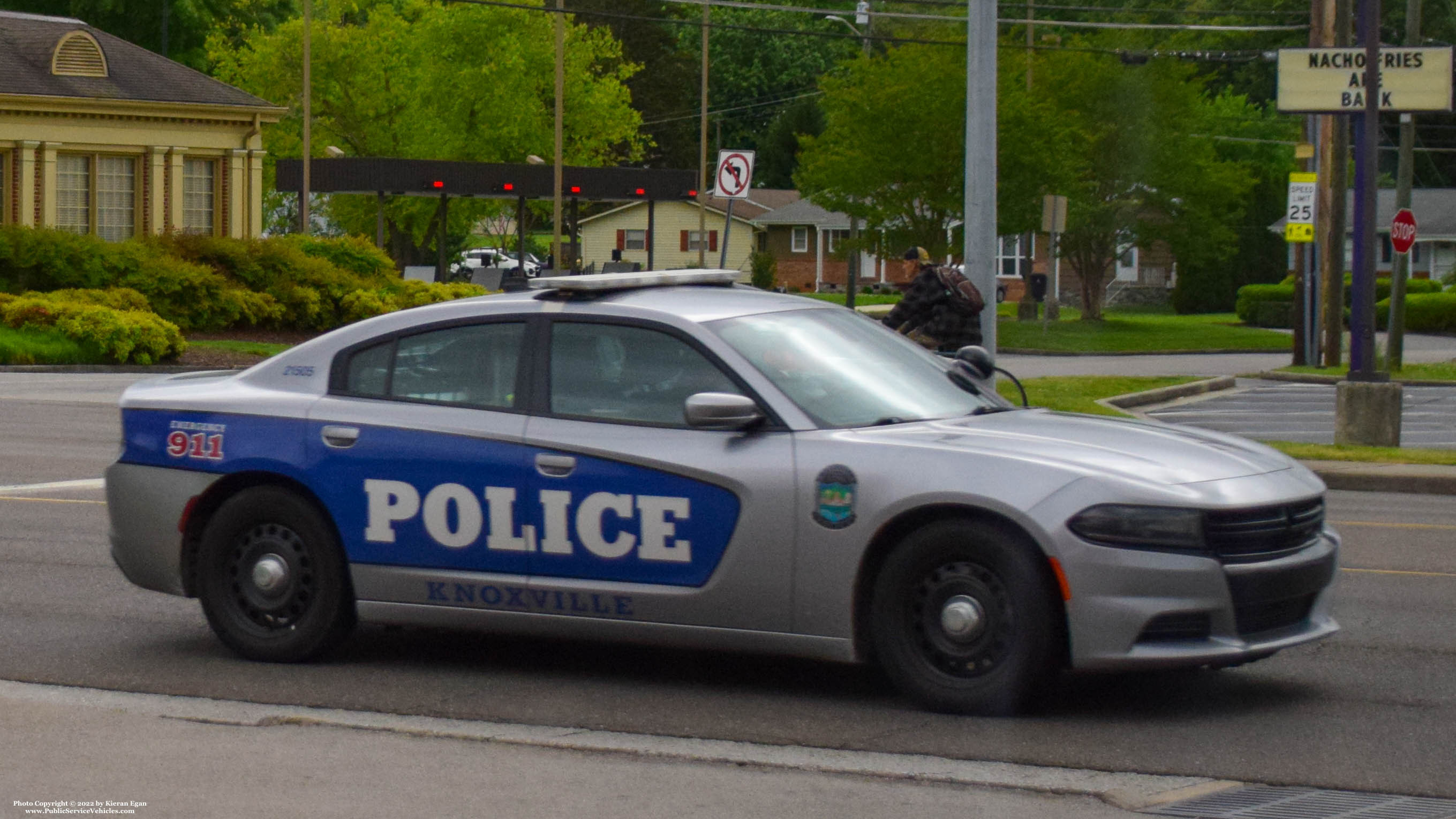 A photo  of Knoxville Police
            Cruiser 21505, a 2015-2019 Dodge Charger             taken by Kieran Egan