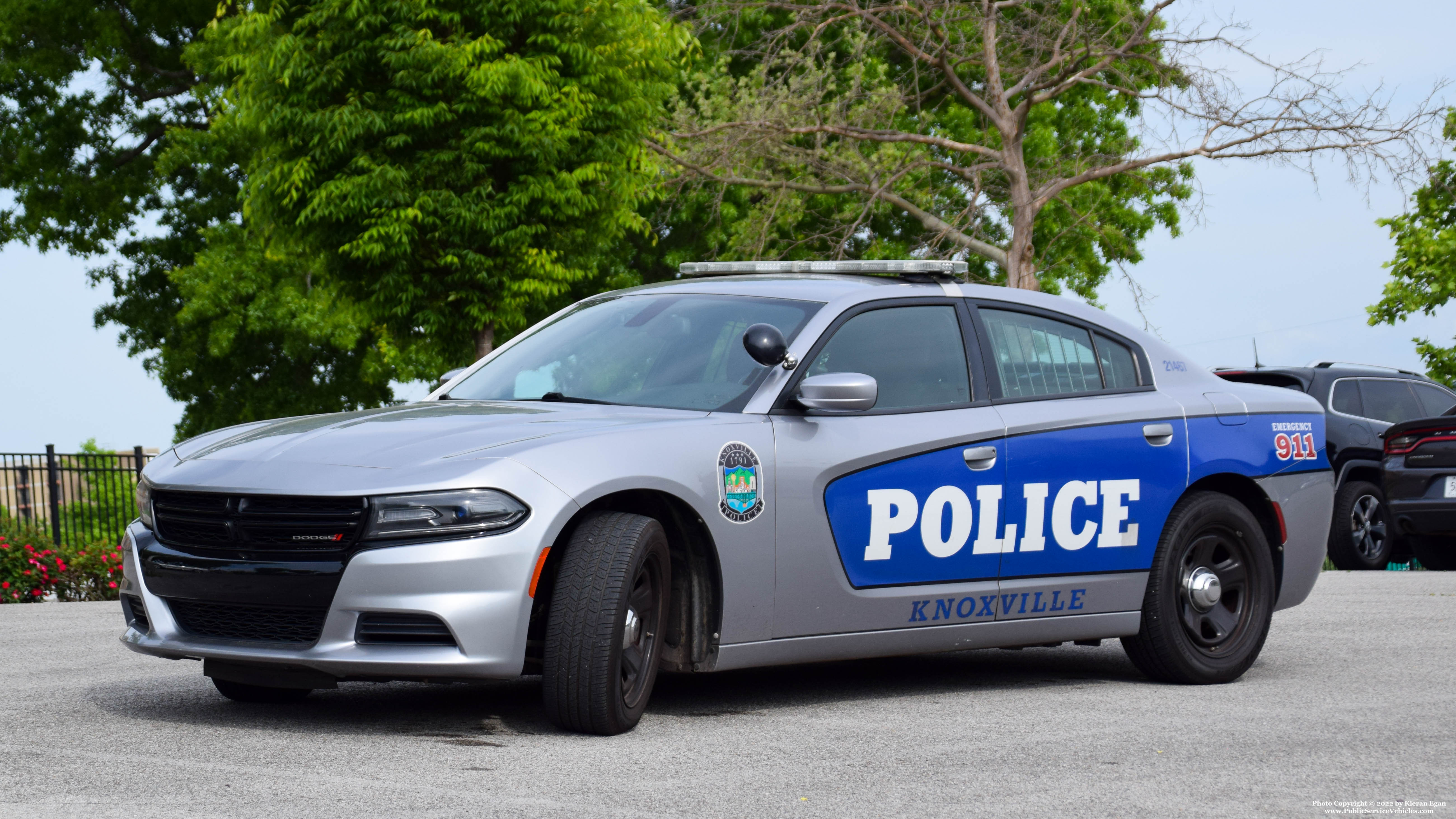 A photo  of Knoxville Police
            Cruiser 21467, a 2015-2019 Dodge Charger             taken by Kieran Egan