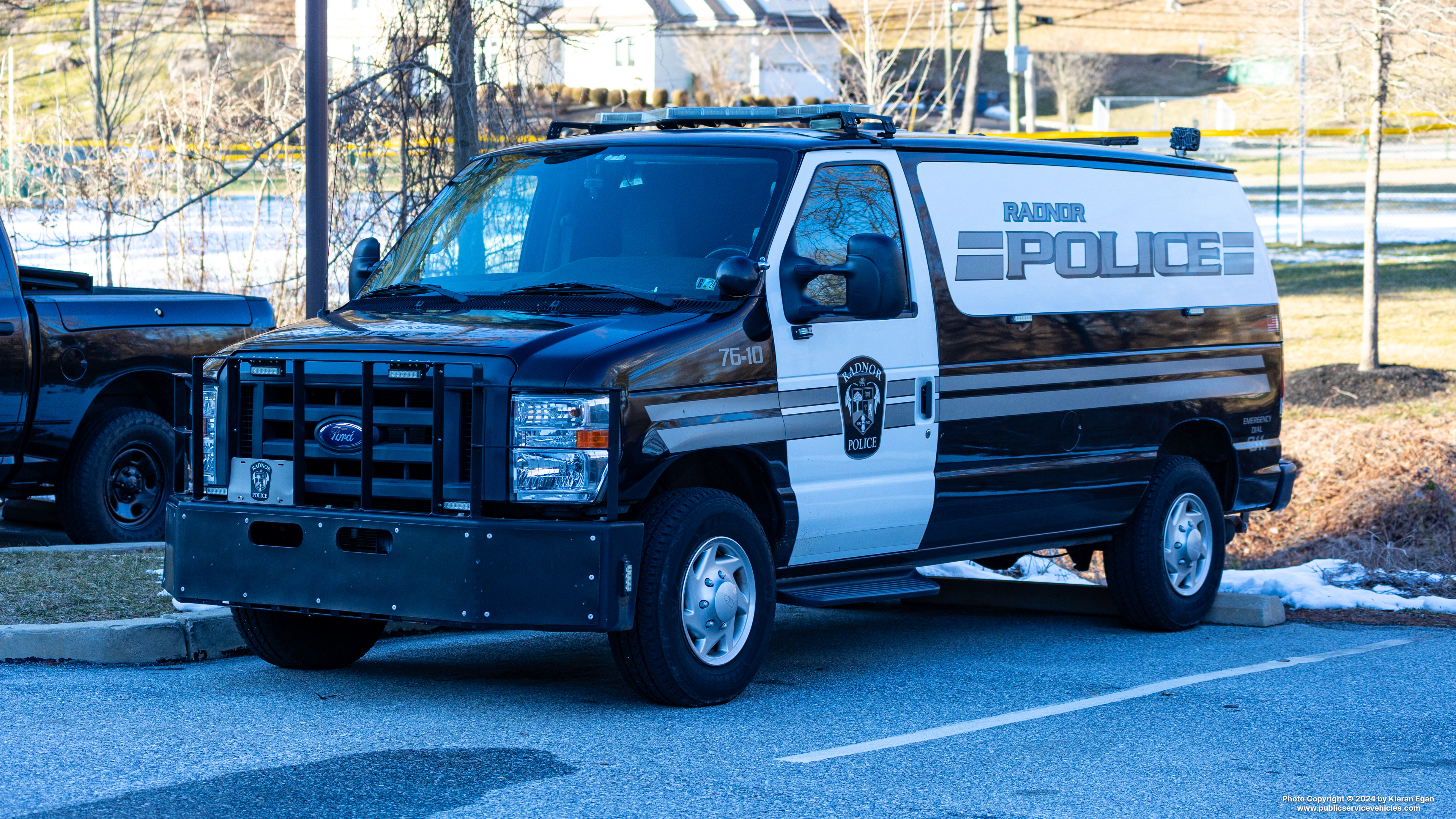 A photo  of Radnor Township Police
            Cruiser 76-10, a 2008-2014 Ford E-Series             taken by Kieran Egan