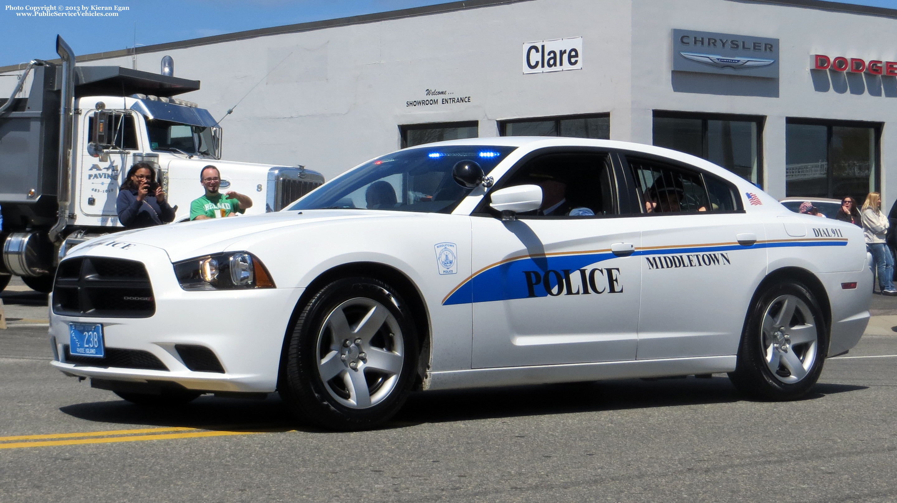 A photo  of Middletown Police
            Cruiser 238, a 2014 Dodge Charger             taken by Kieran Egan