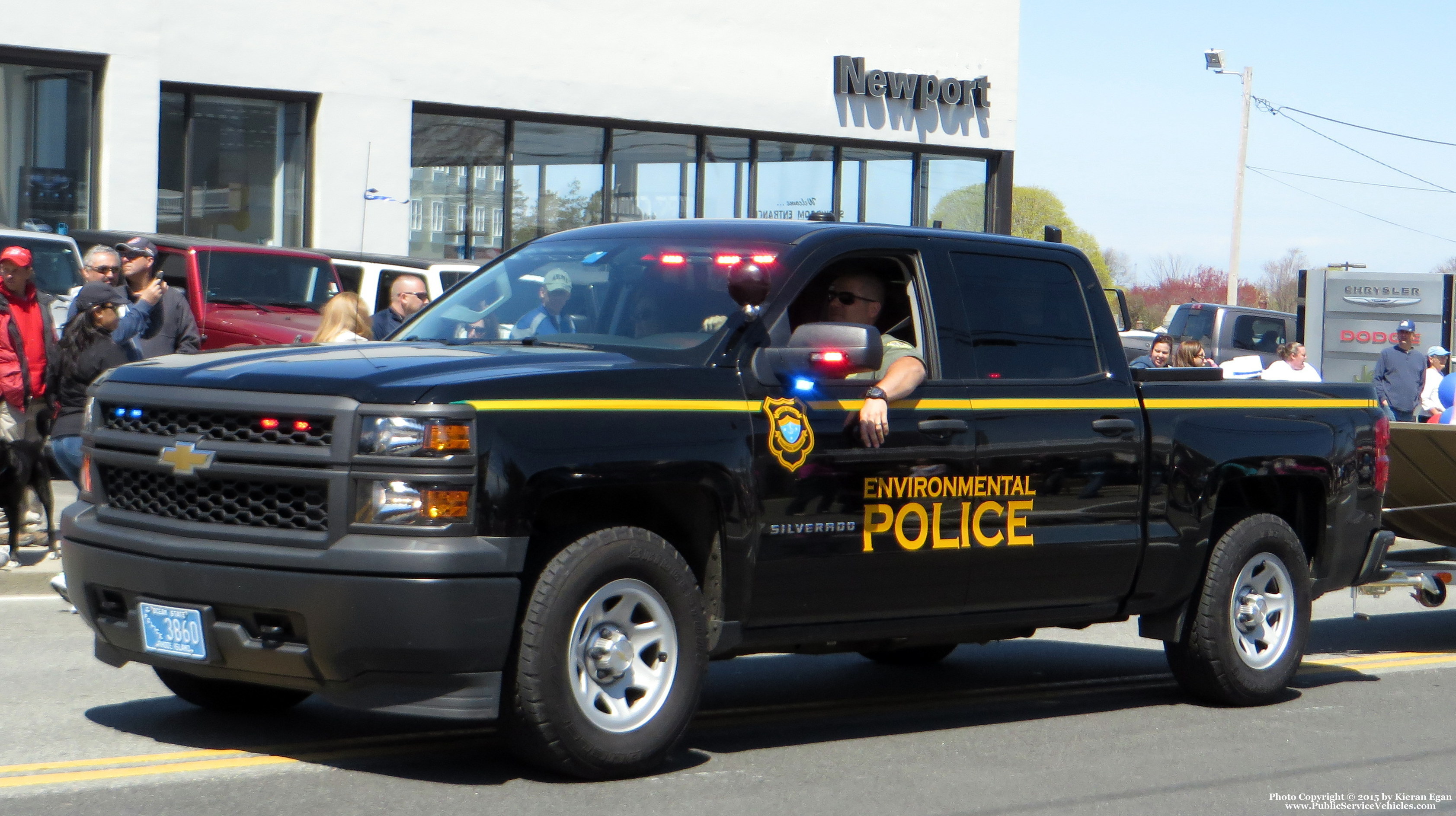 A photo  of Rhode Island Environmental Police
            Cruiser 3860, a 2014-2015 Chevrolet Silverado             taken by Kieran Egan