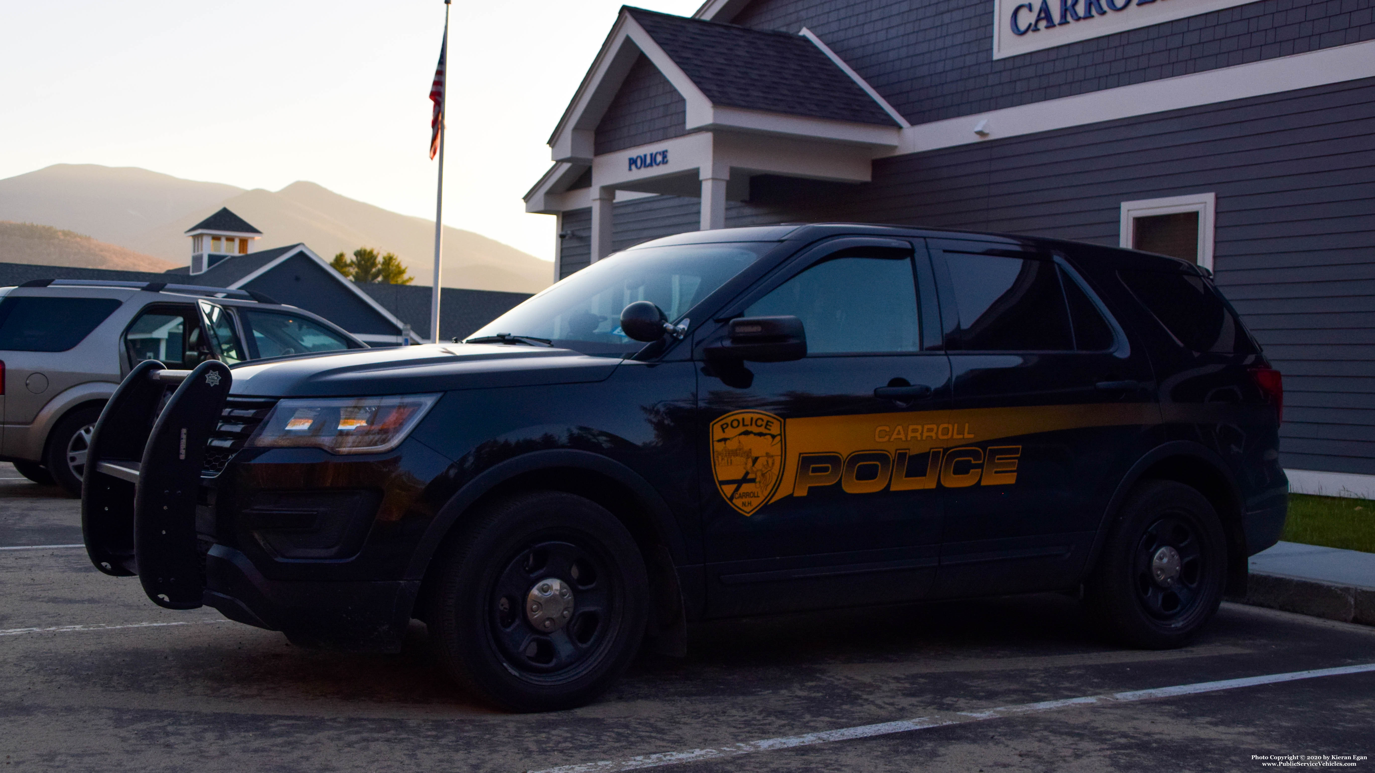 A photo  of Carroll Police
            Car 1, a 2016-2019 Ford Police Interceptor Utility             taken by Kieran Egan