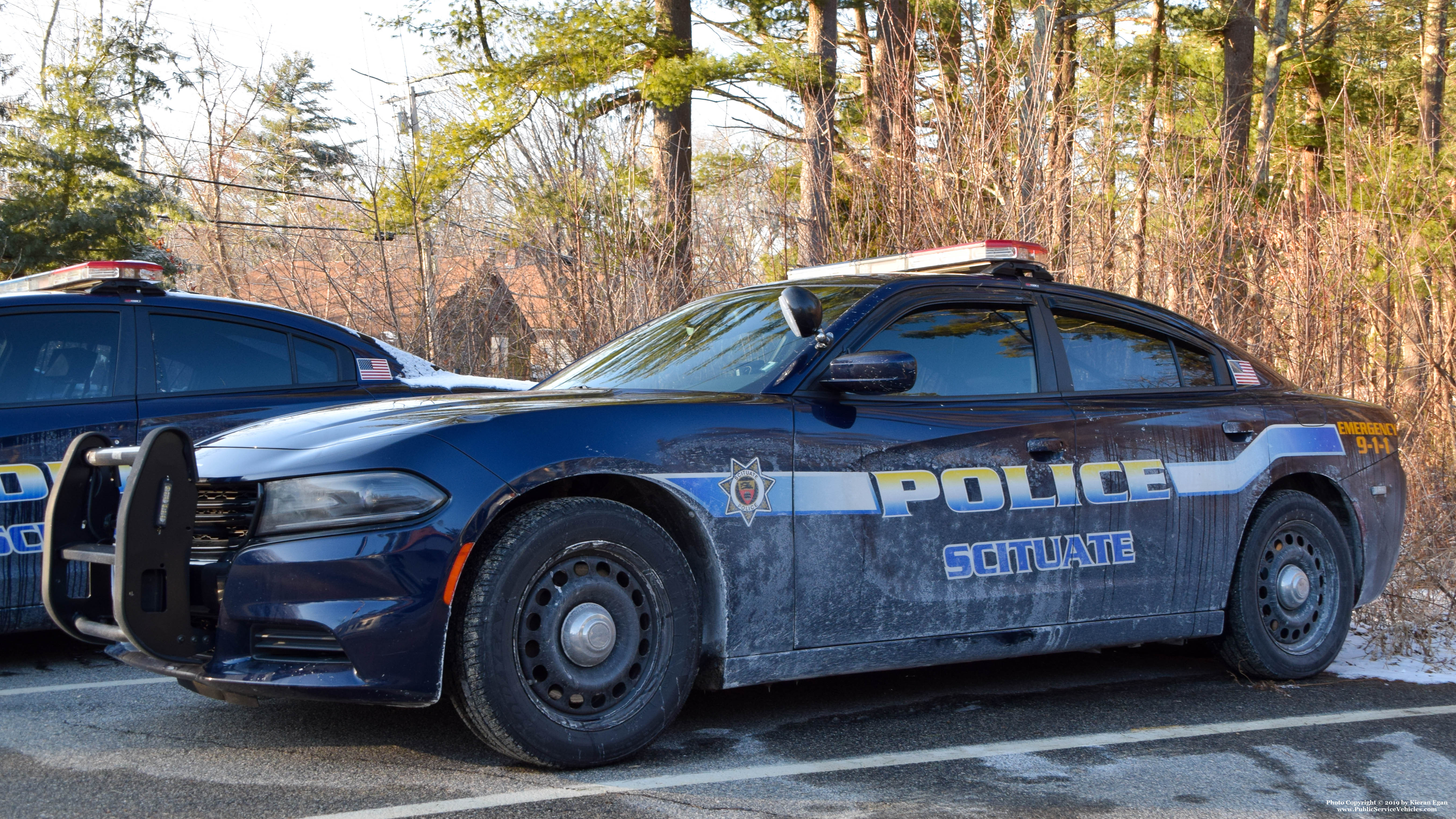 A photo  of Scituate Police
            Cruiser 2021, a 2017 Dodge Charger             taken by Kieran Egan