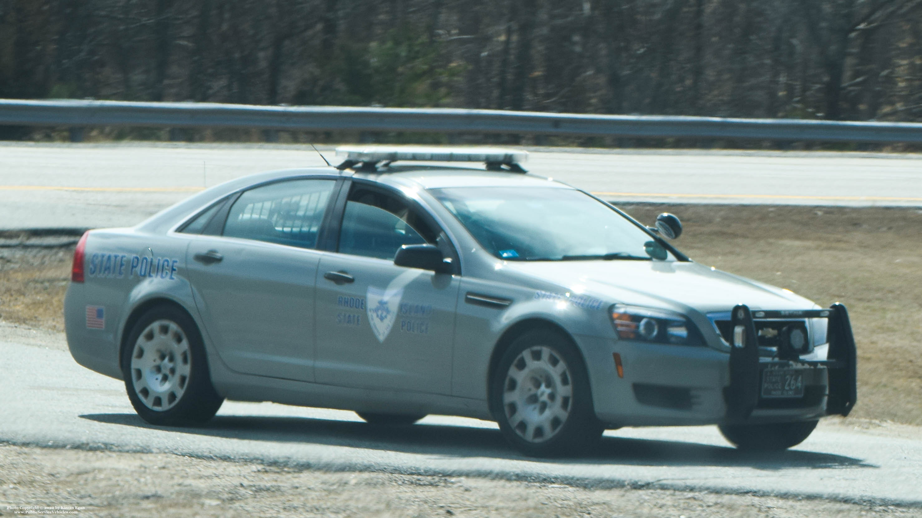 A photo  of Rhode Island State Police
            Cruiser 264, a 2013 Chevrolet Caprice             taken by Kieran Egan