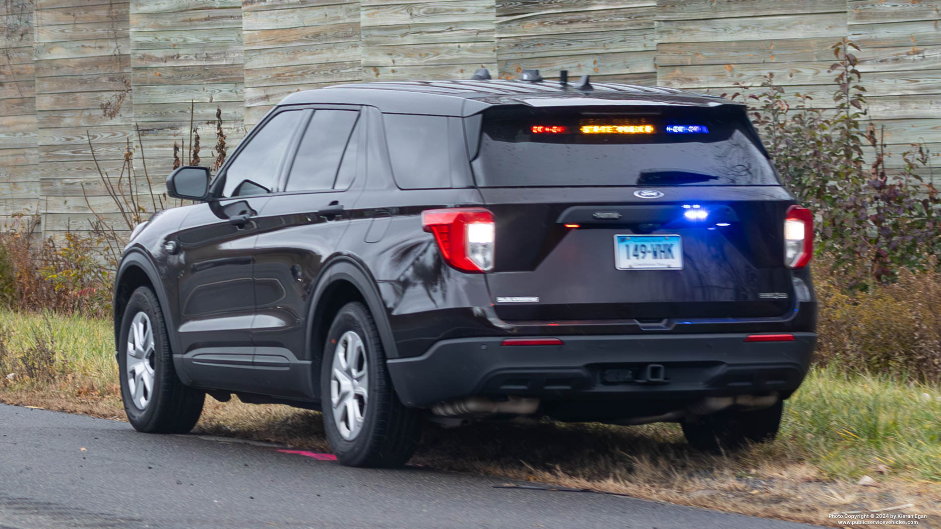 A photo  of Connecticut State Police
            Cruiser 149, a 2020-2023 Ford Police Interceptor Utility             taken by Kieran Egan