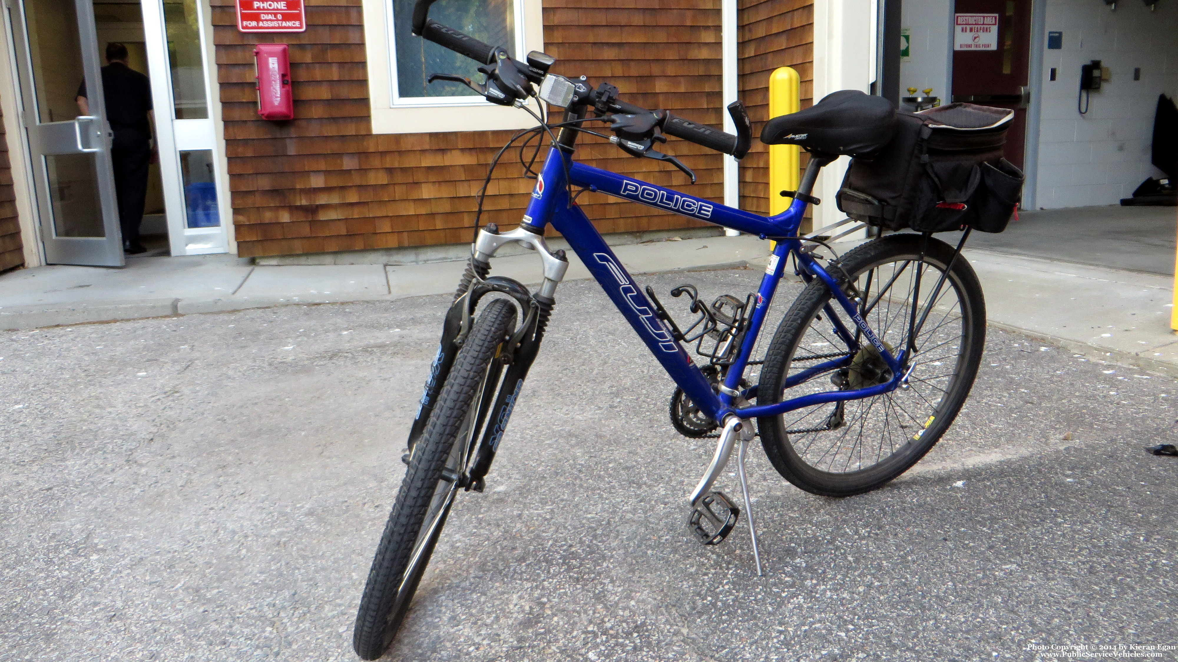 A photo  of Barrington Police
            Bike 4, a 2007 Fuji America Bicycle             taken by Kieran Egan