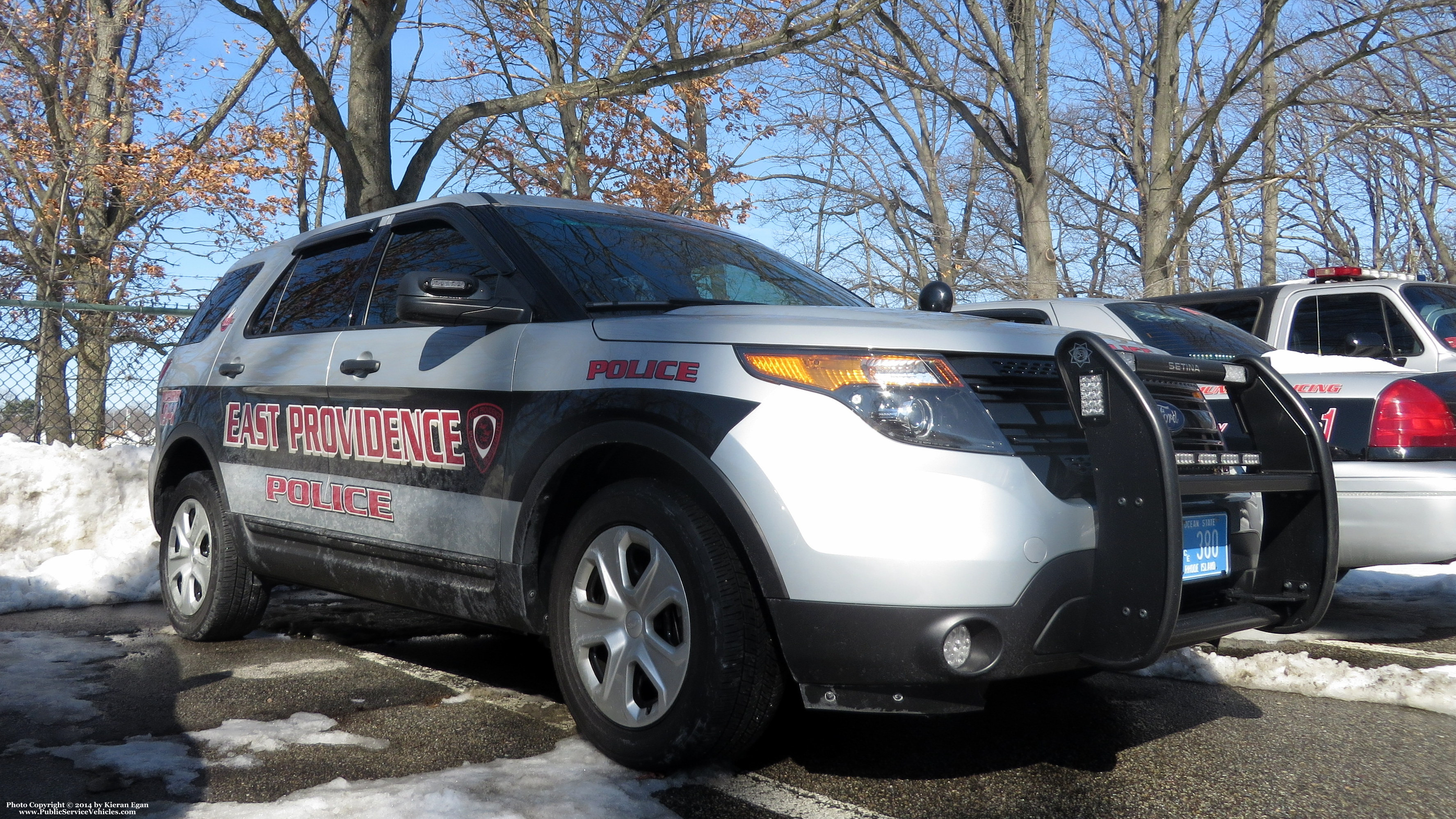 A photo  of East Providence Police
            Car [2]33, a 2014 Ford Police Interceptor Utility             taken by Kieran Egan